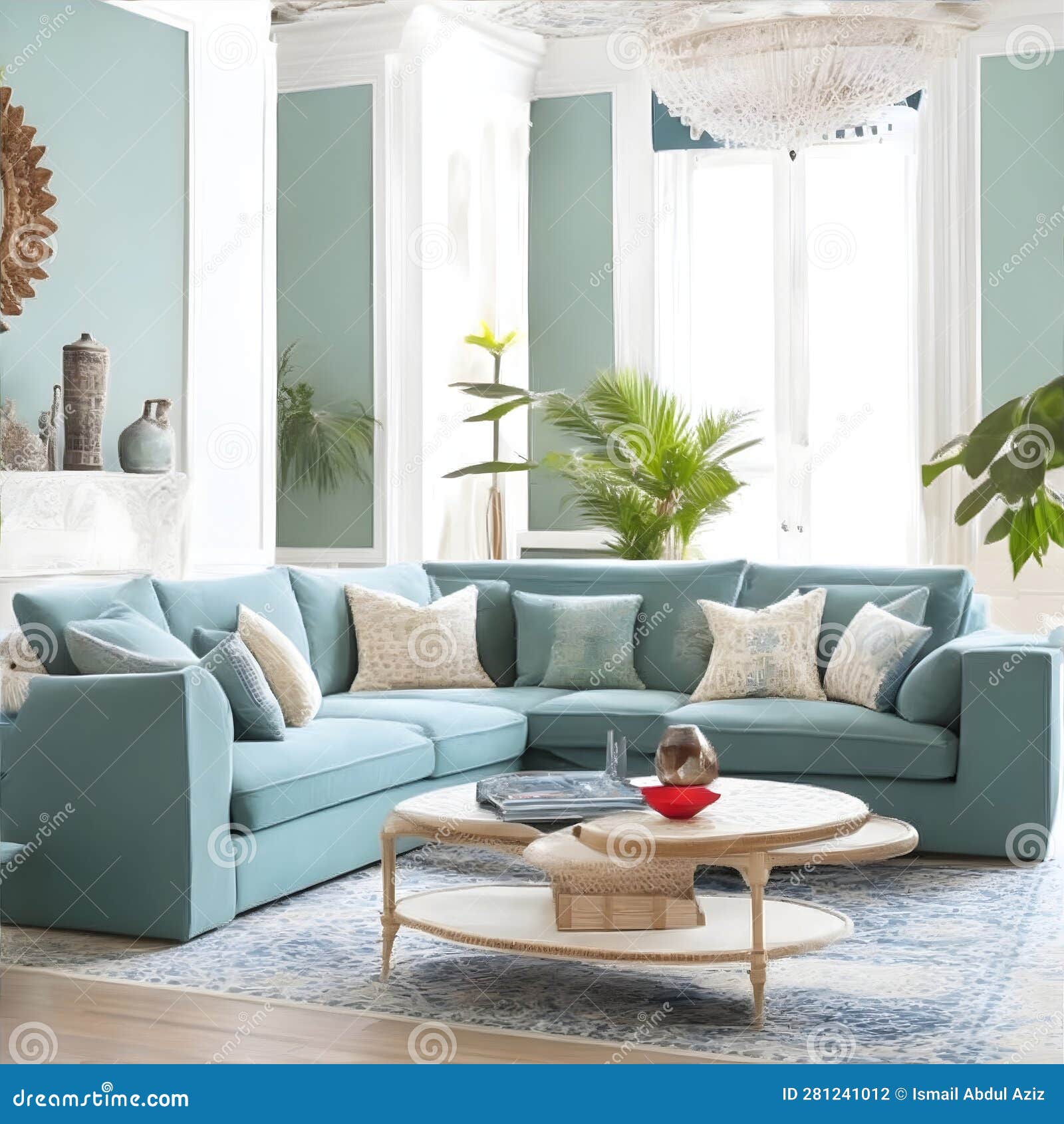Transform Your Living Room with a Light Blue Sofa Contemporary