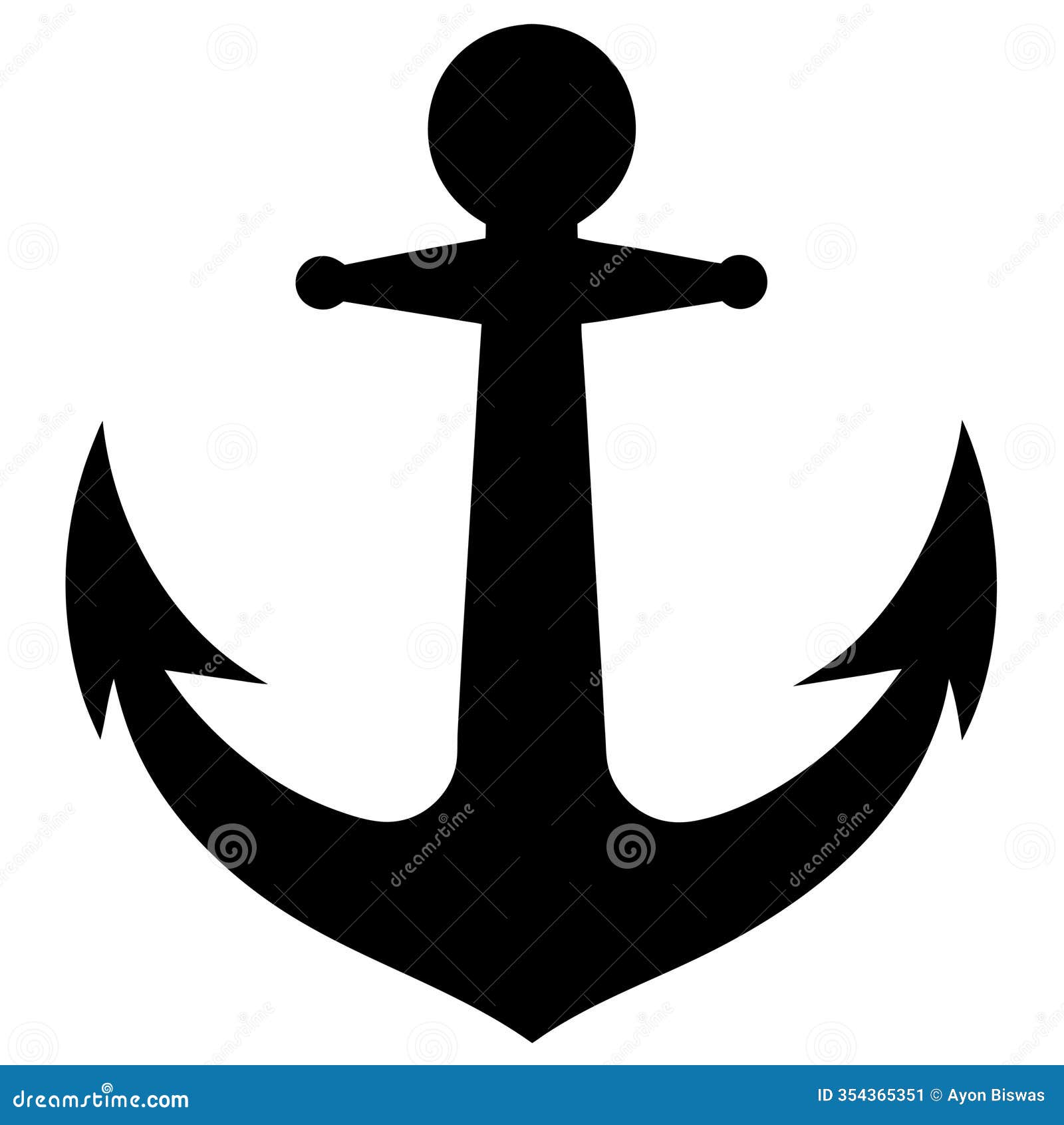 anchor icon silhouette â perfect for nautical logos, web s, event promotions & more