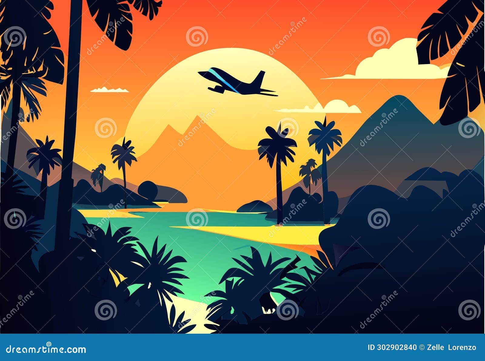 Discover the World in Vectors Travel Illustrations on Dreamstime Stock