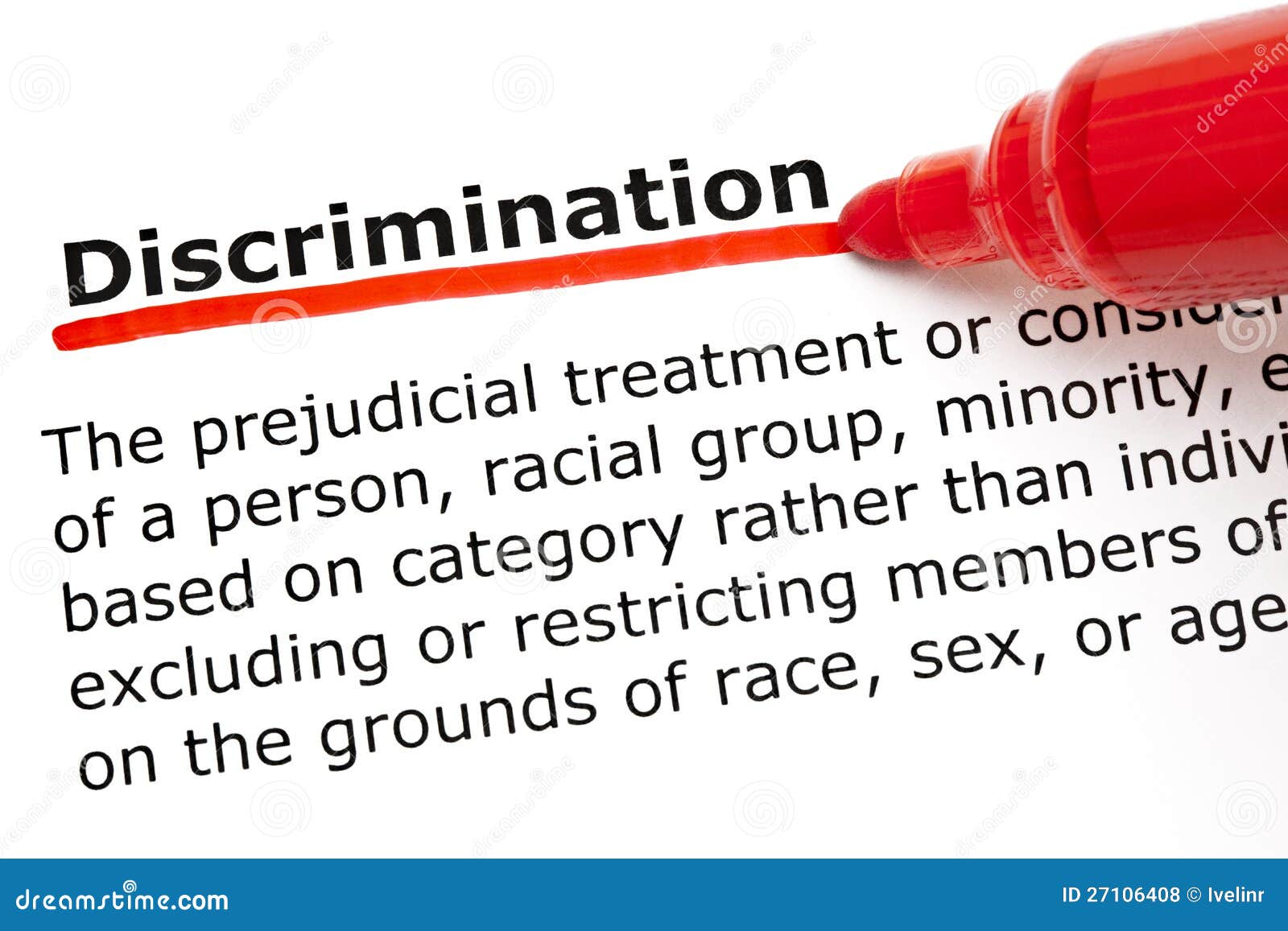 discrimination definition