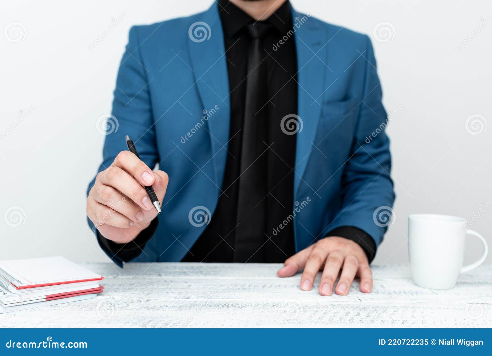 Discussing Important Idea Presenting Explaining Business Plan Designs