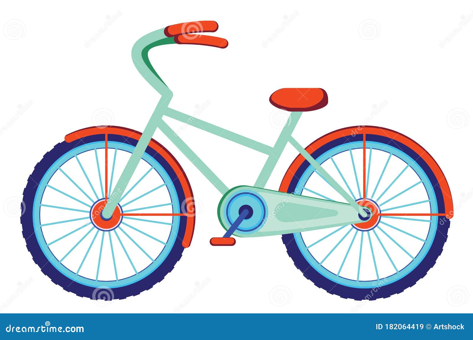 Diseño De Bicicletas De Dibujos Animados Ilustración del Vector - Ilustración de historieta, blanco: 182064419 Diseño De Bicicletas De Dibujos Animados Ilustración del Vector - Ilustración de historieta, blanco: 182064419