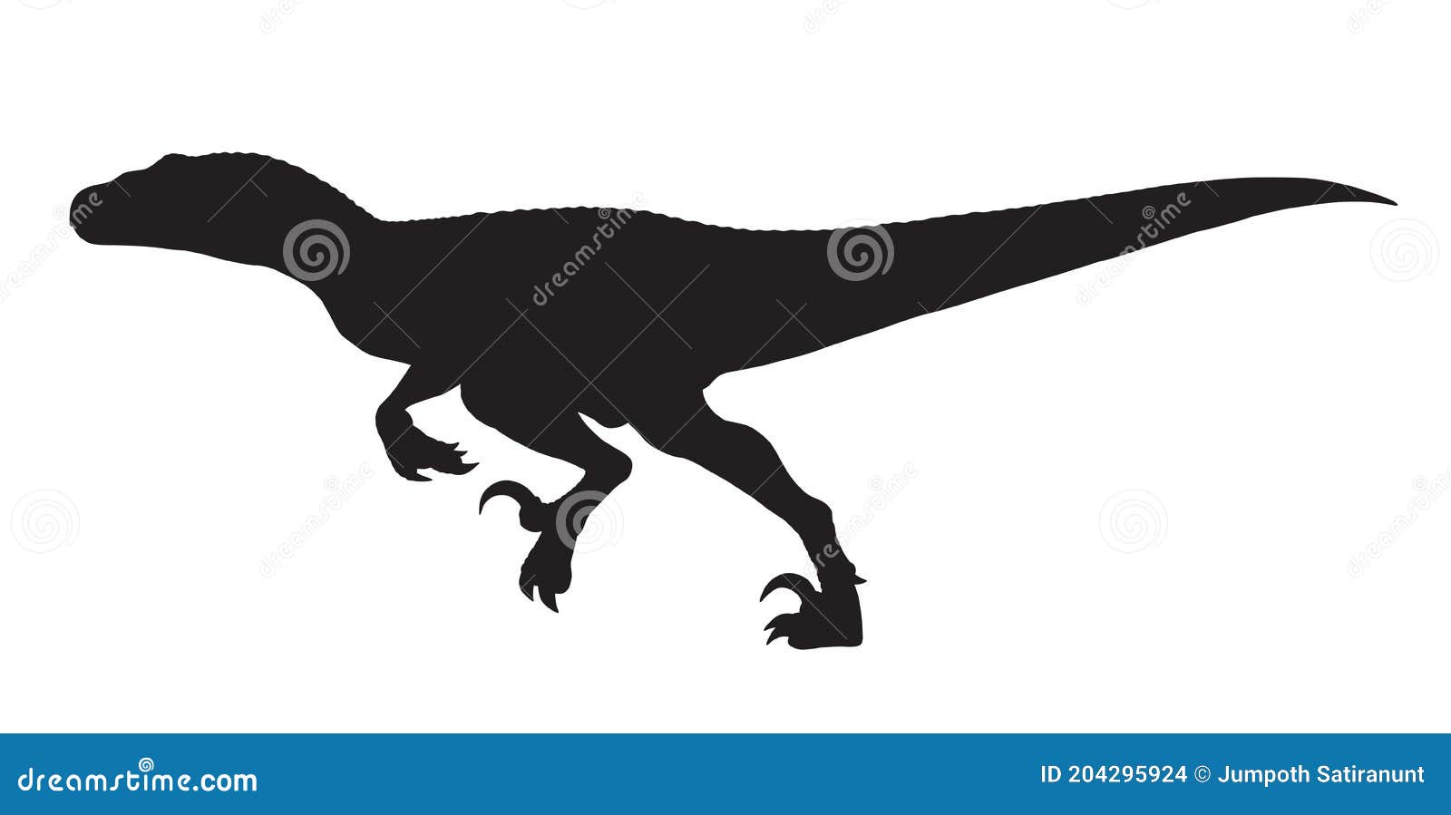Diseño De Funcionamiento Del Símbolo De Dinosaurios Del Raptor De La  Muestra Del Icono De La Silueta Del Velociraptor Aislado En E Ilustración  del Vector - Ilustración de logotipo, pictograma: 204295924