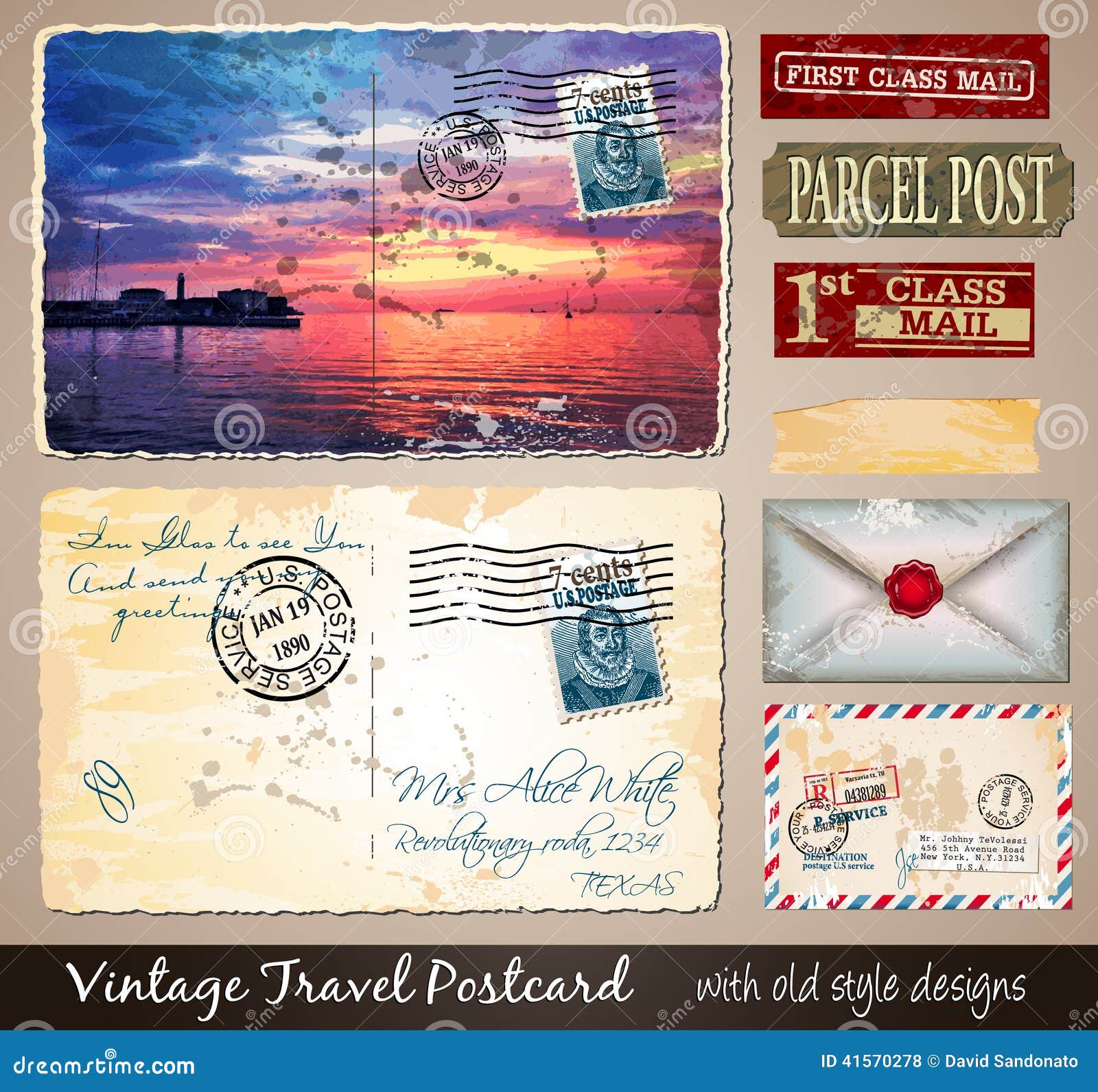 32pcs Postales de Viaje Vintage Tarjetas Postales Antigua de Atracciones de Fama Mundial