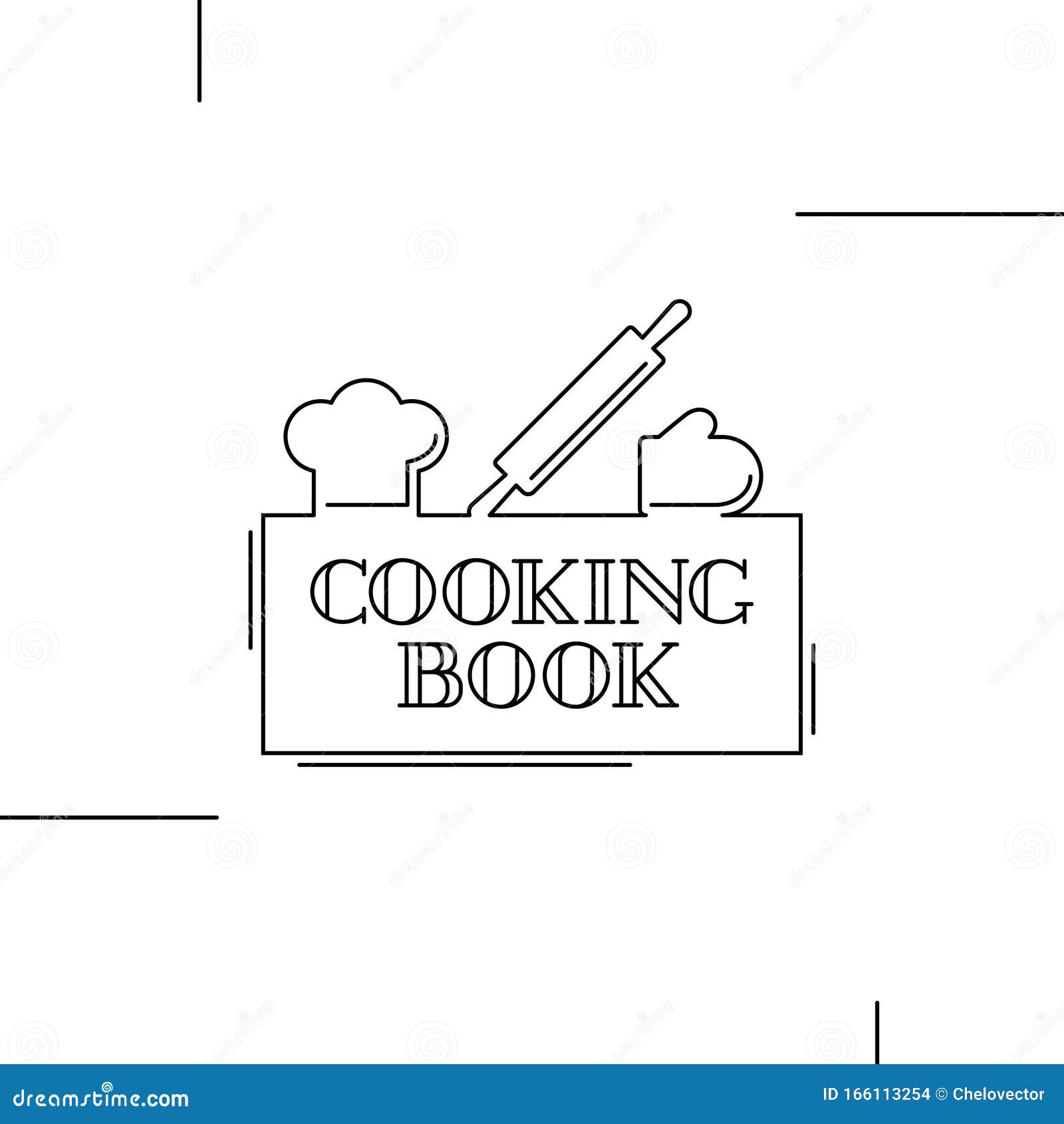 Diseño De Portada De Libros De Cocina Ilustración Del Vector Ilustración  del Vector - Ilustración de culinario, cocinero: 166113254