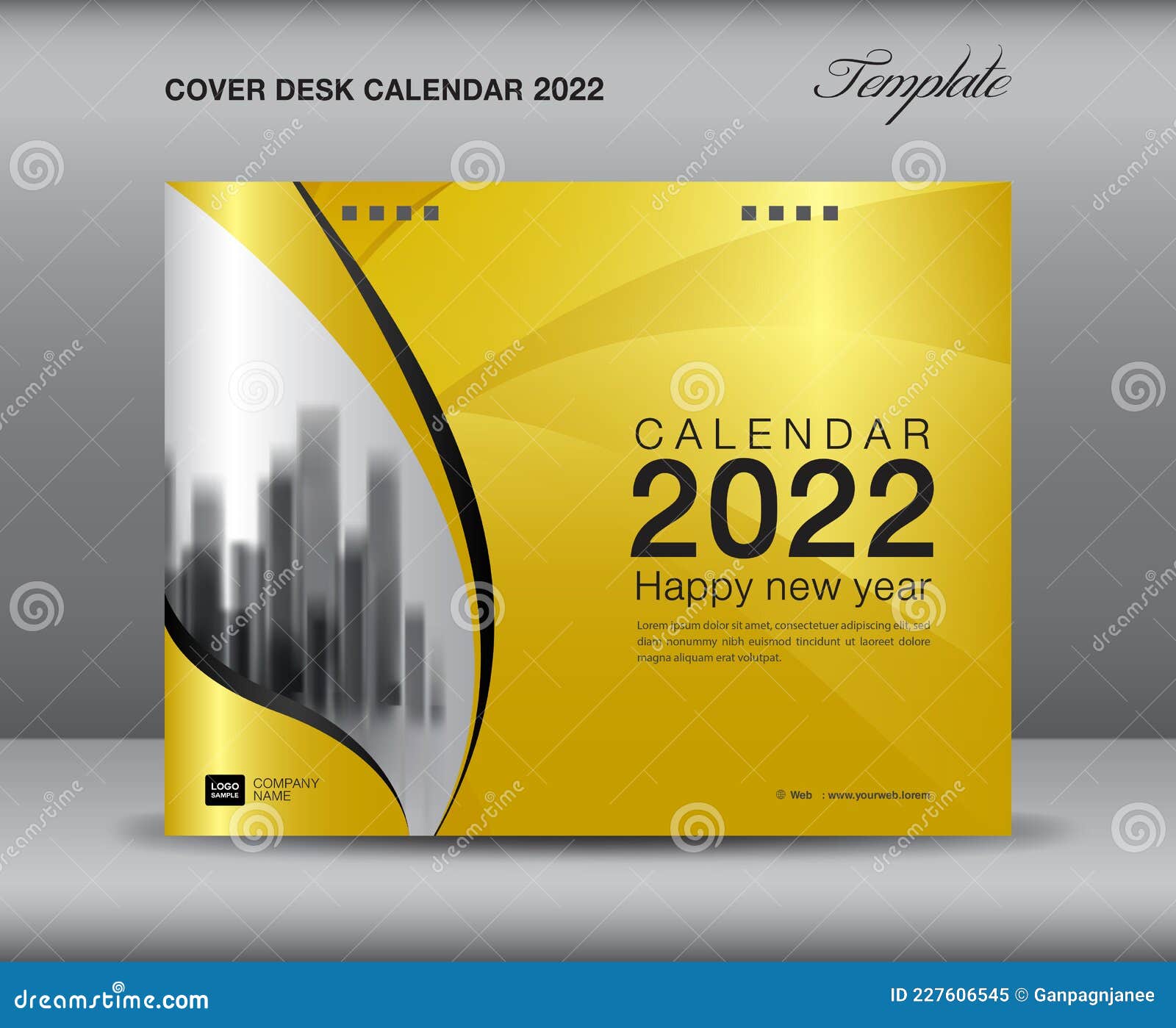 Diseño De Portada Para Planilla De Calendario De Escritorio 2022 Sobre  Fondo Dorado Concepto De Lujo Diseño De Portada Calendario Ilustración del  Vector - Ilustración de oficina, librete: 227606545