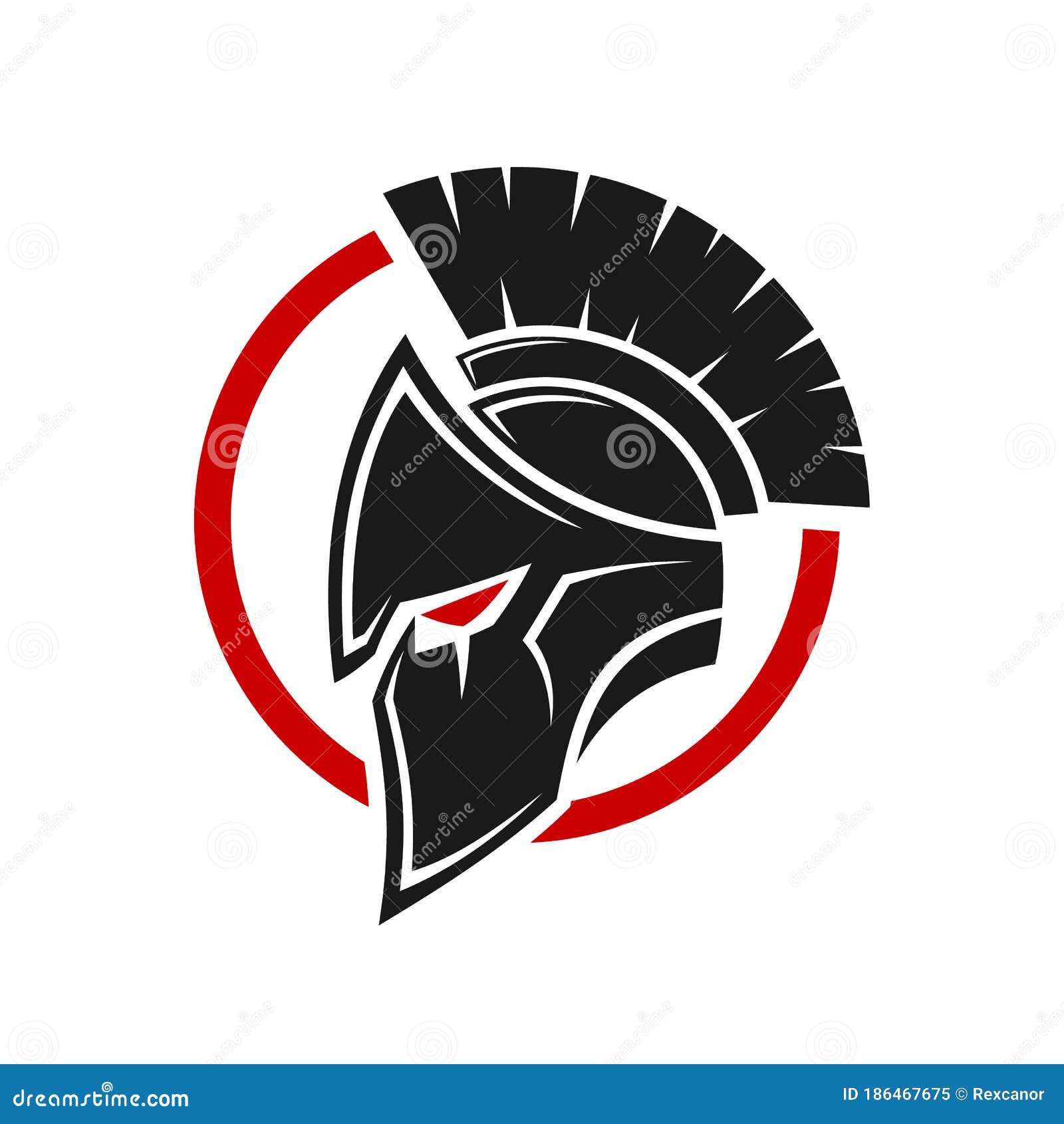 Adepto Manuscrito terrorismo Diseño Del Logotipo Del Casco Gladiador Ilustración del Vector -  Ilustración de historia, gimnasio: 186467675