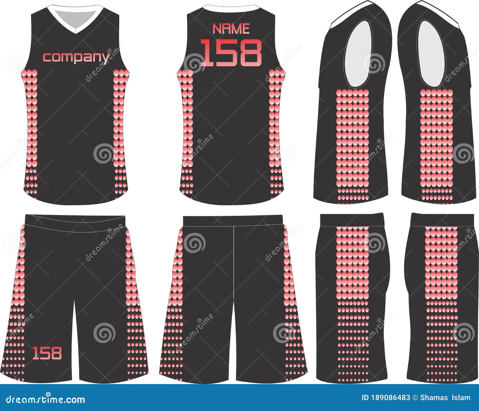 Diseños Personalizados De Jersey Uniformes De Baloncesto Para Mujeres Ilustración del Vector - Ilustración de trasero, hombres: 189086483