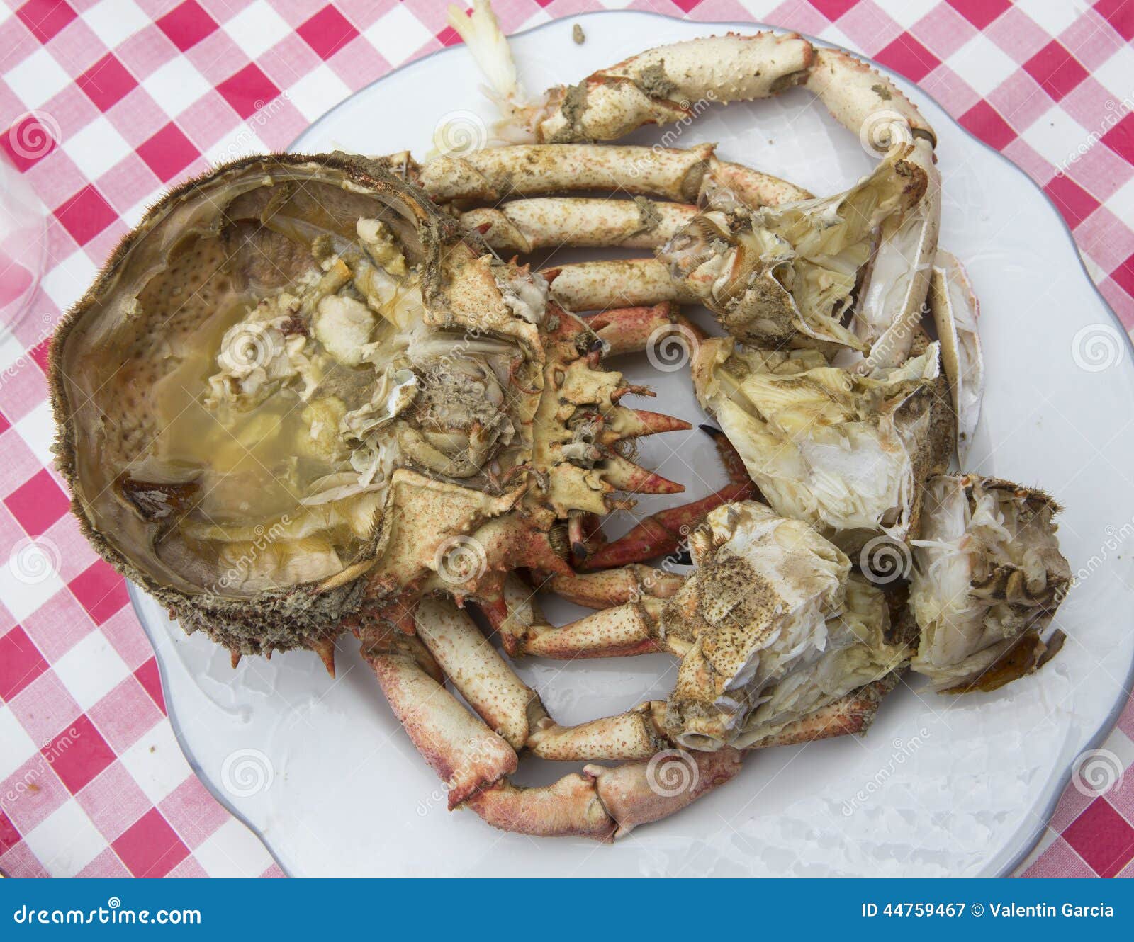 Dish cooked crab stock image. Image of spanish, cooked 44759467