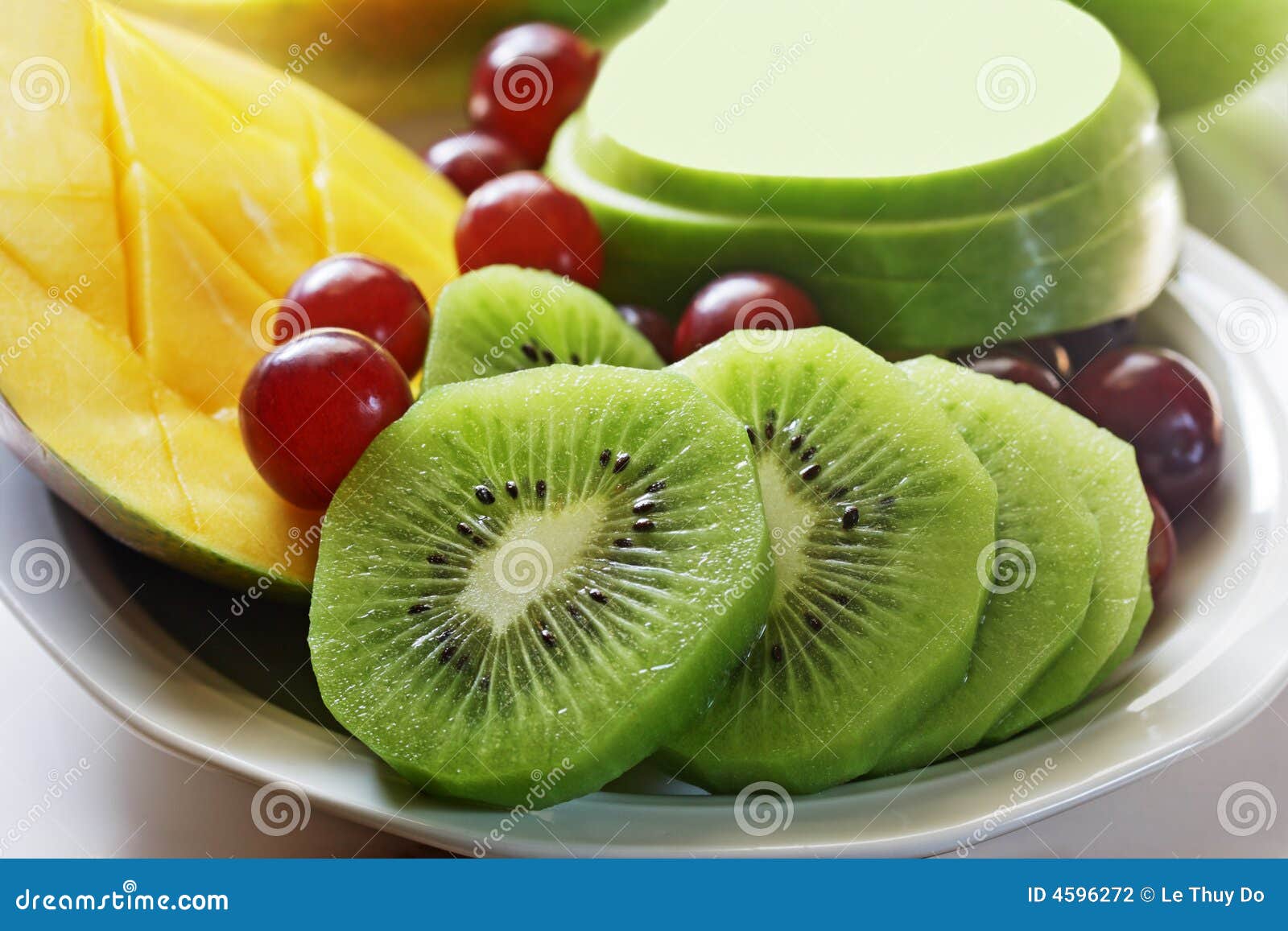 Dish of fruit stock photo. Image of brown, close, healthful 4596272
