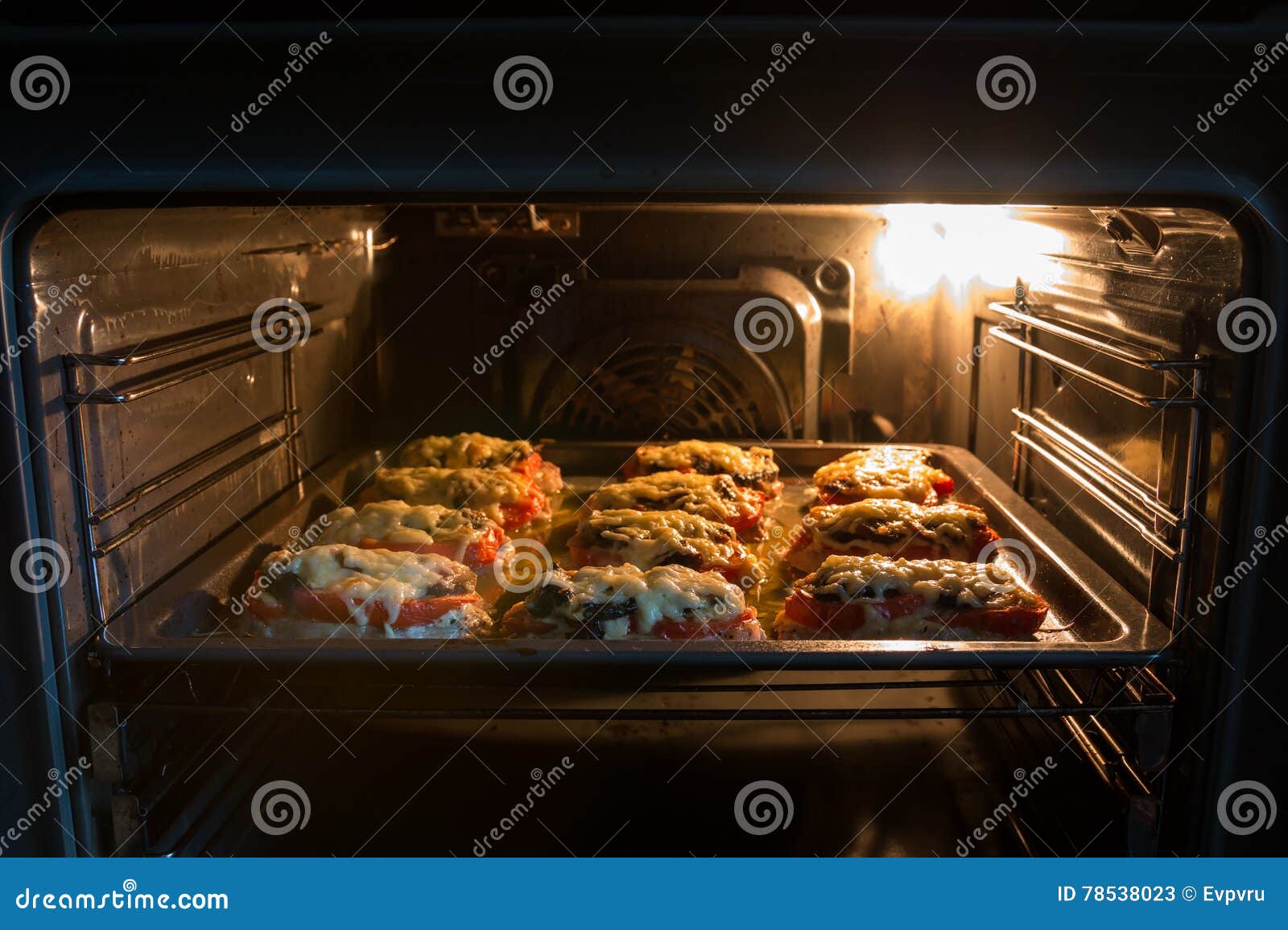 A Dish are Prepared in the Oven Stock Image Image of roasting, steak
