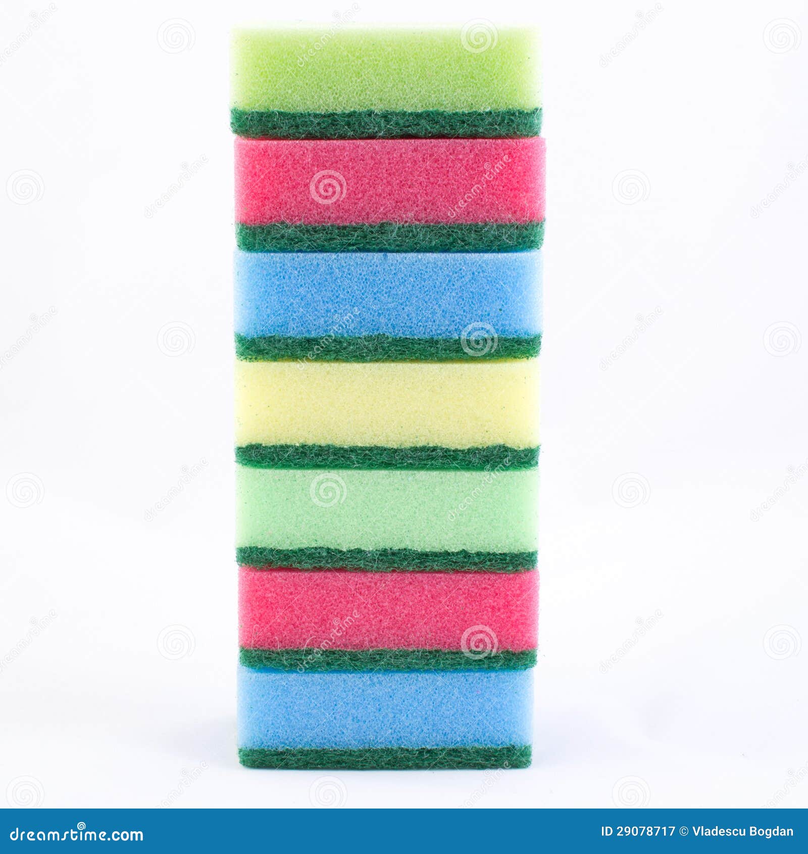 Dish sponges stock image. Image of color, soft, hygiene 29078717