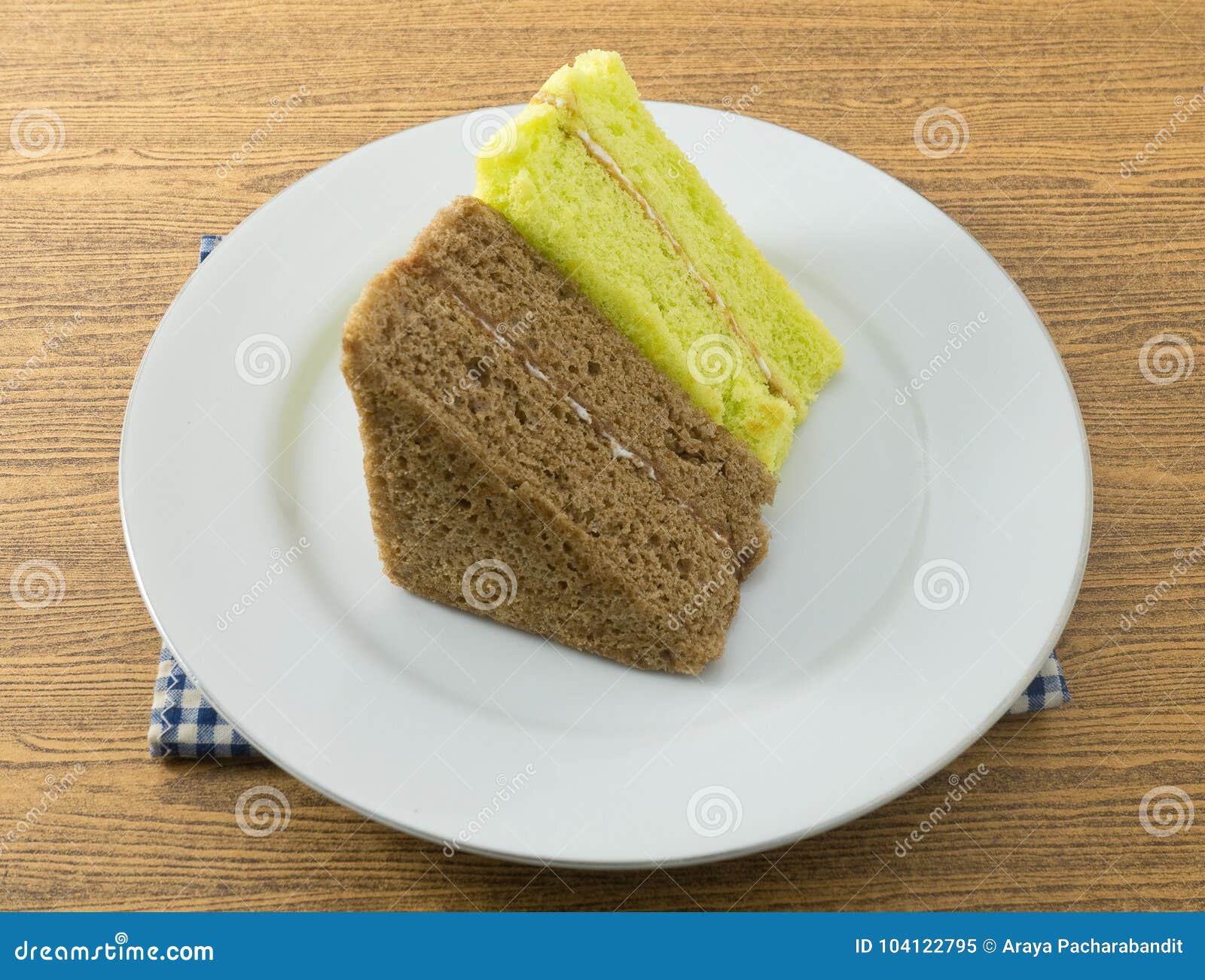 Dish Of Two Triangle Pandan And Coffee Chiffon Cake Stock Image Image Of Homemade Meal Dish Of Two Triangle Pandan And Coffee Chiffon Cake Stock Image Image Of Homemade Meal