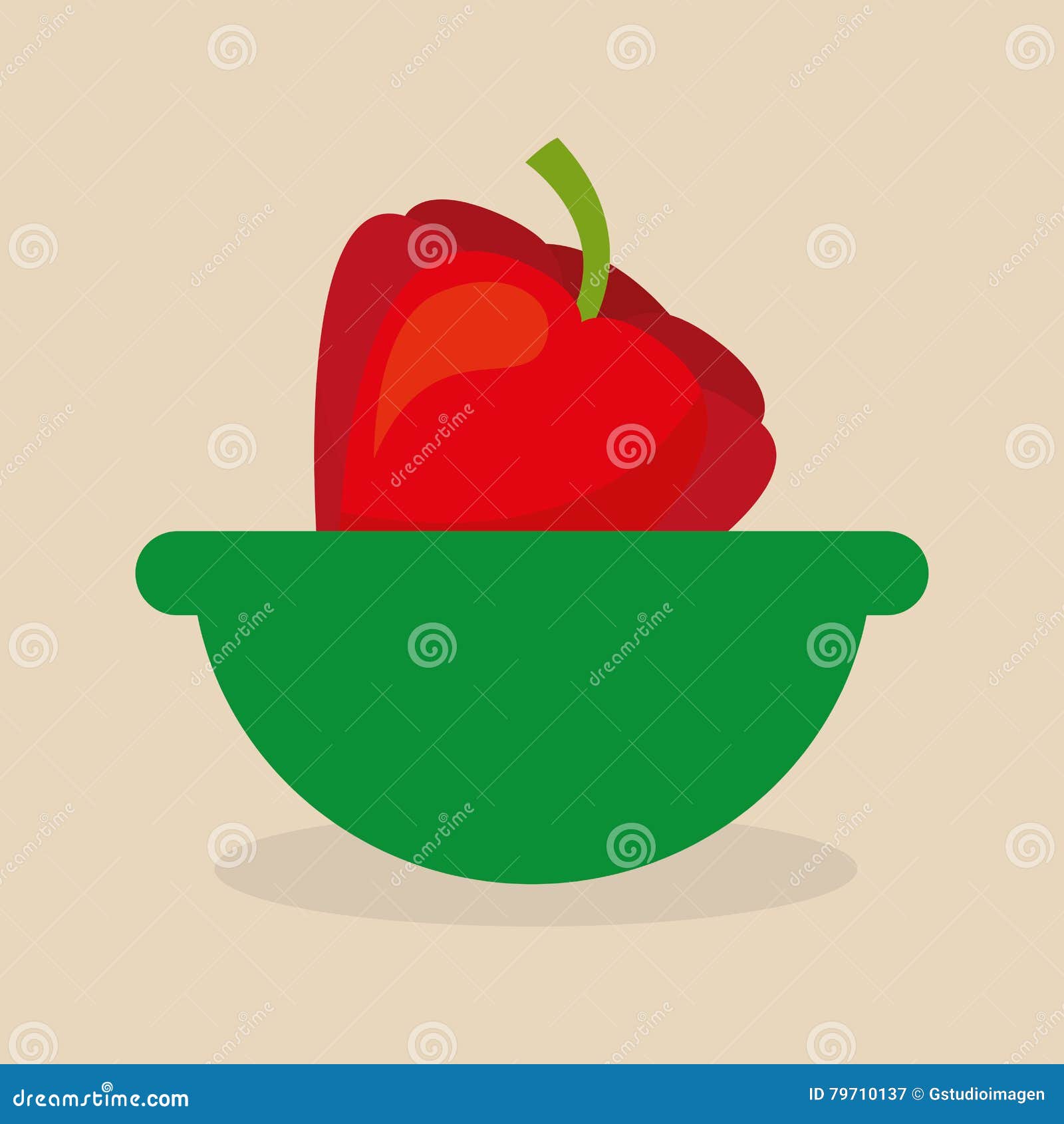 Dish with vegetable menu stock illustration. Illustration of menu