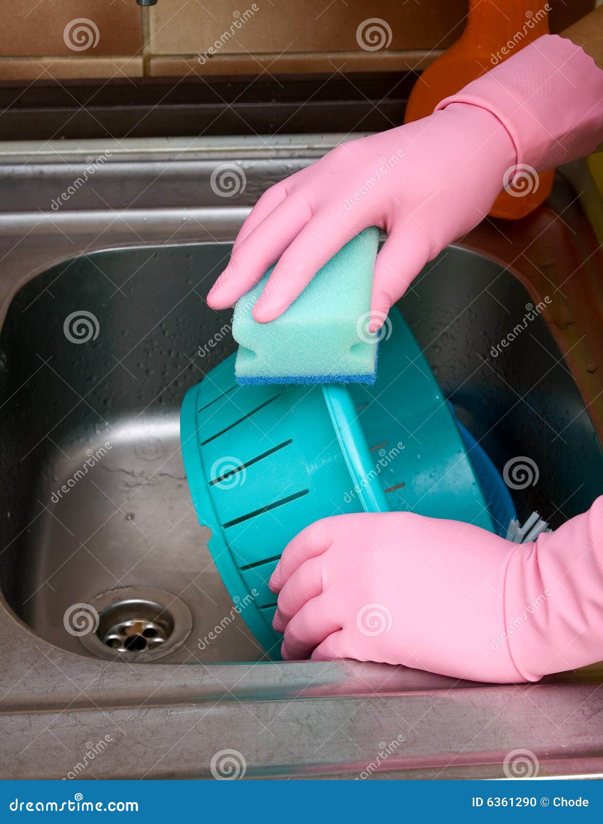Dish washing stock photo. Image of home, dishes, dish 6361290