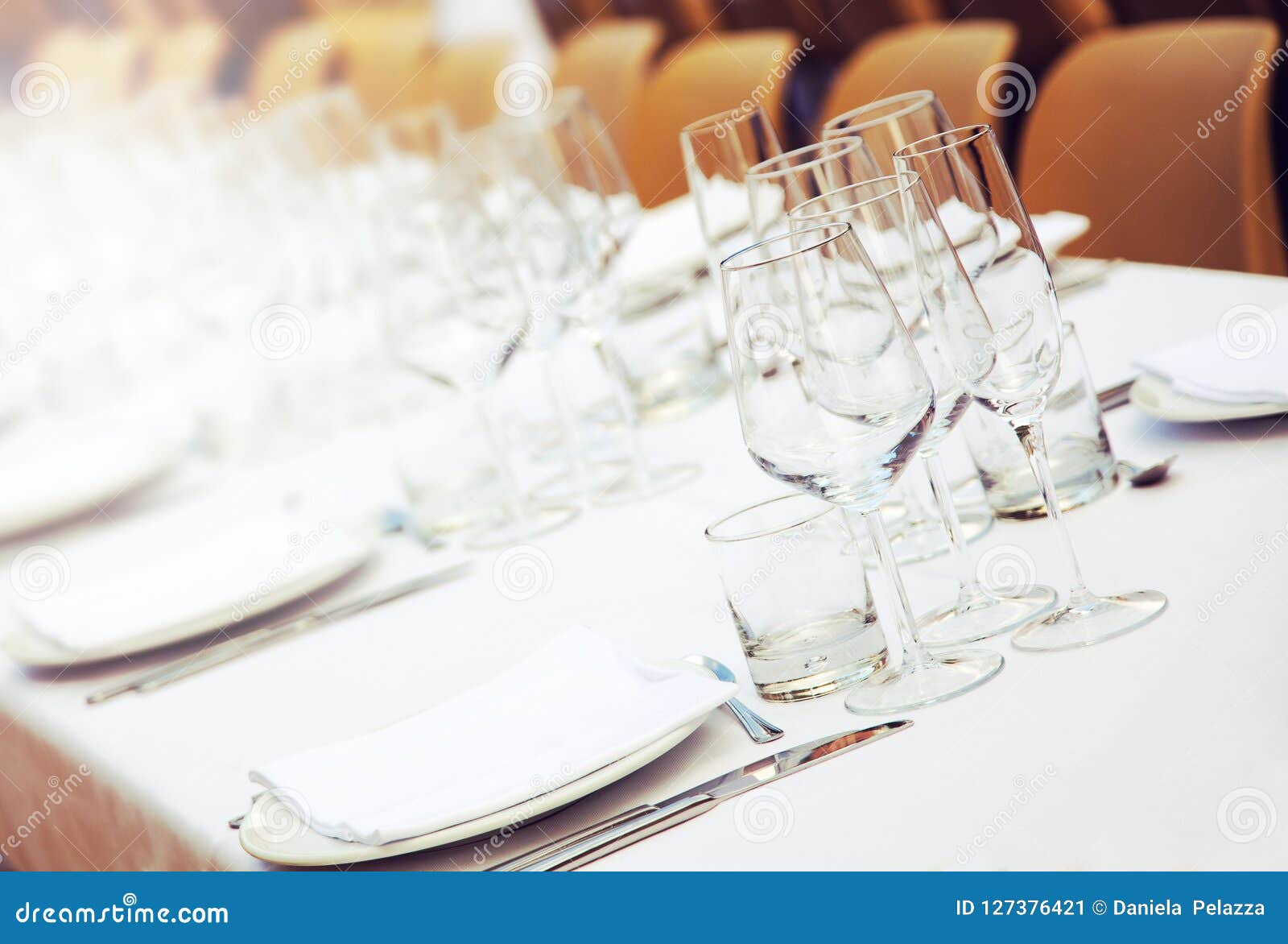 Dishes, Silverware and Glasses Stock Image Image of objects, serving