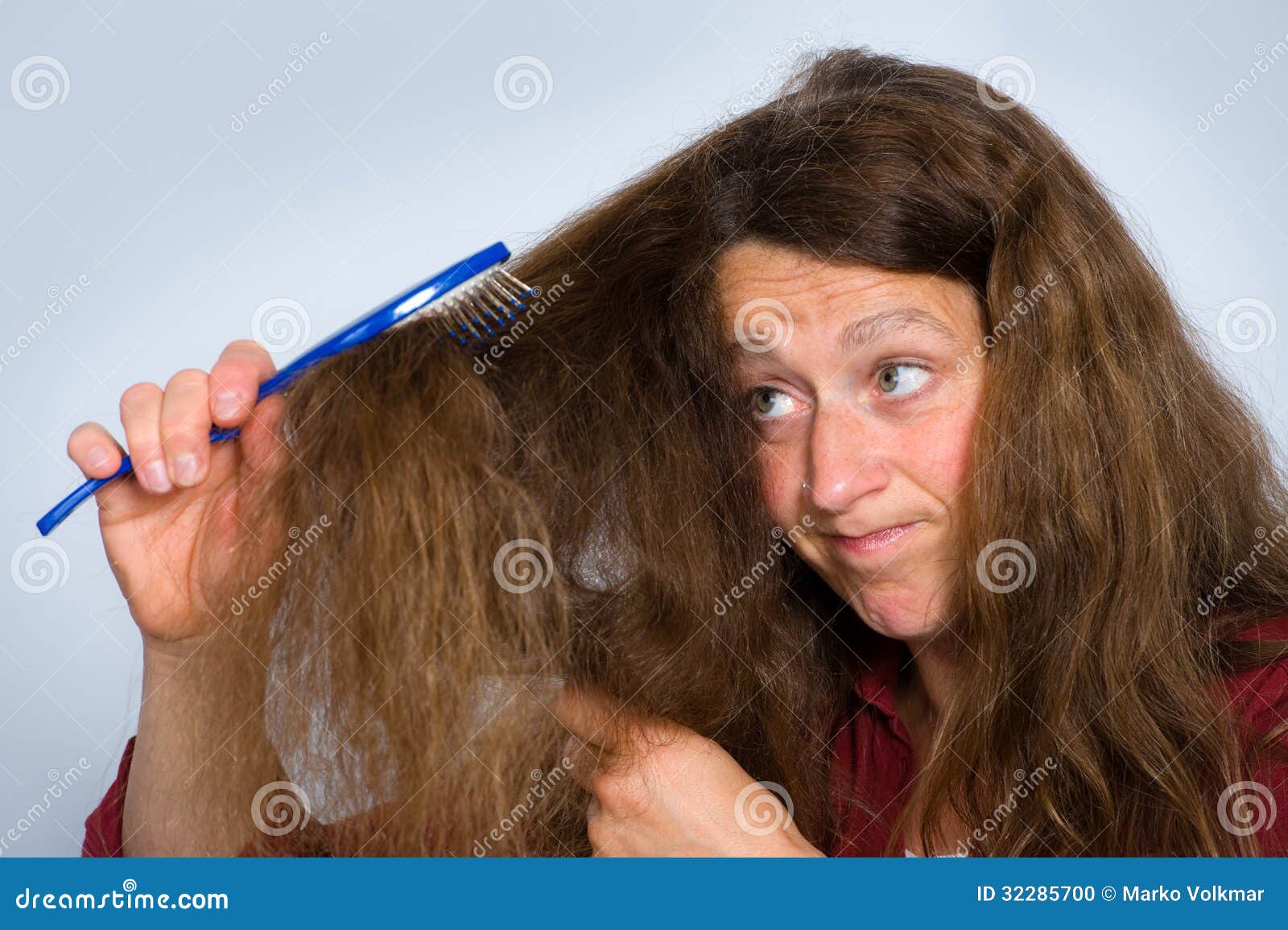 Disheveled Hair Stock Photo - Image: 32285700