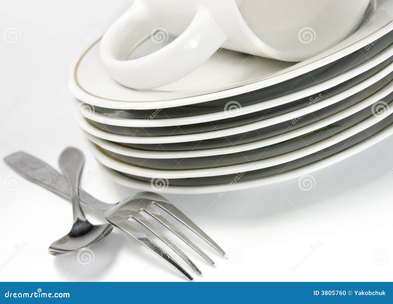Dishware stock photo. Image of breakfast, china, restaurant 3805760
