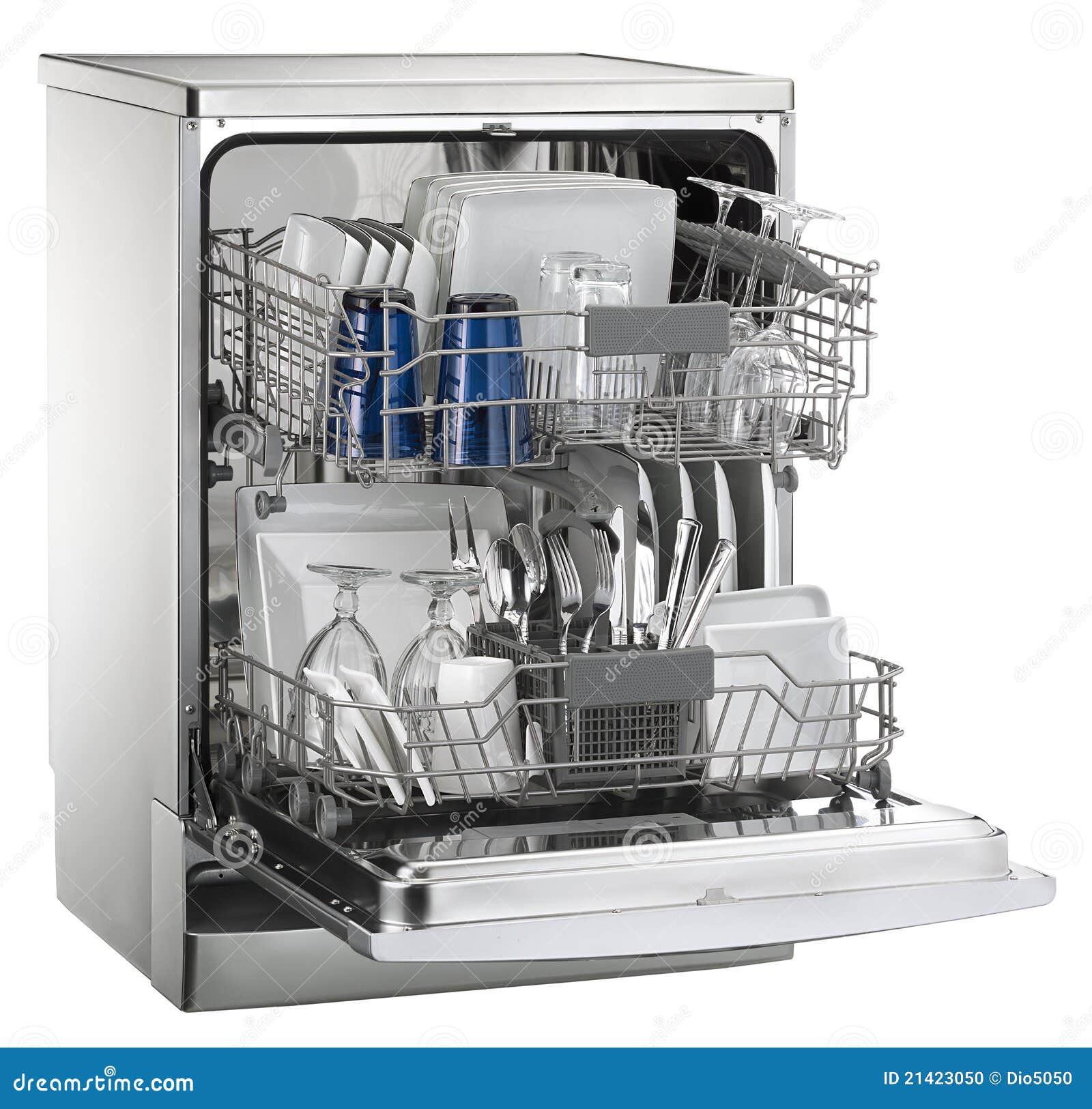 Dishwasher stock photo. Image of everyday, cleaning, kitchenware 21423050