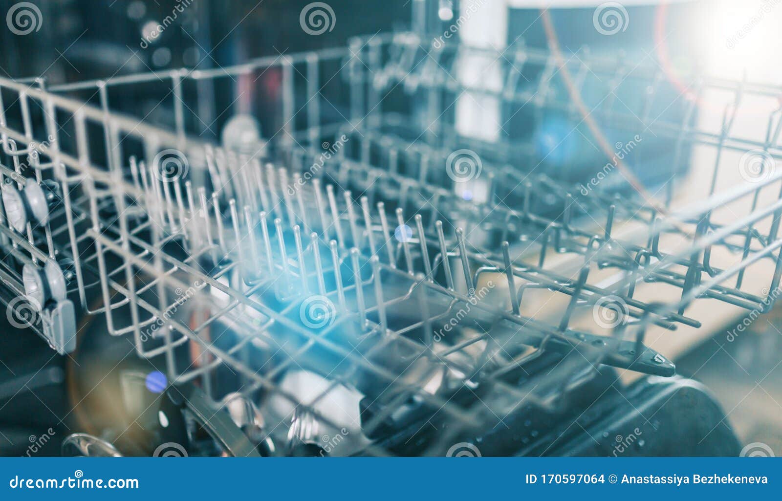 Dishwasher after Cleaning Process Stock Photo Image of appliance