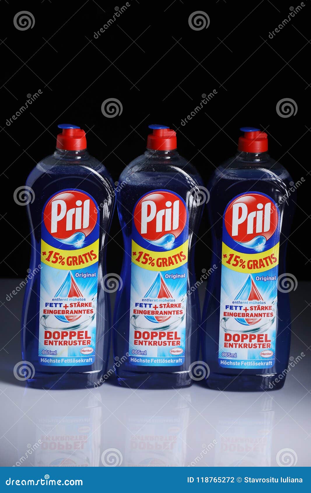 Dishwasher detergent, Pril editorial photography. Image of priva