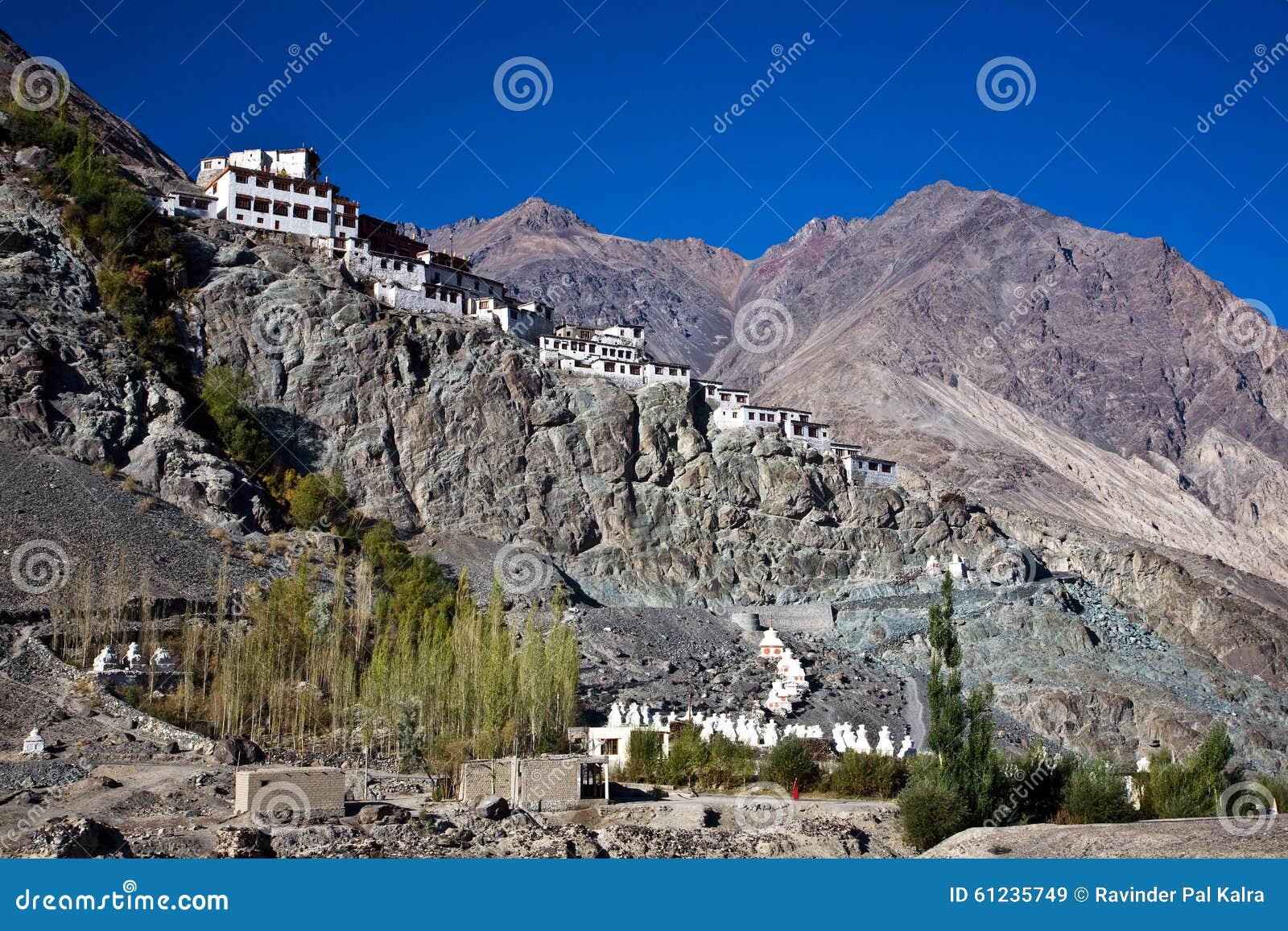 diskit monastery, nubra valley,leh-ladakh, jammu and kashmir, india
