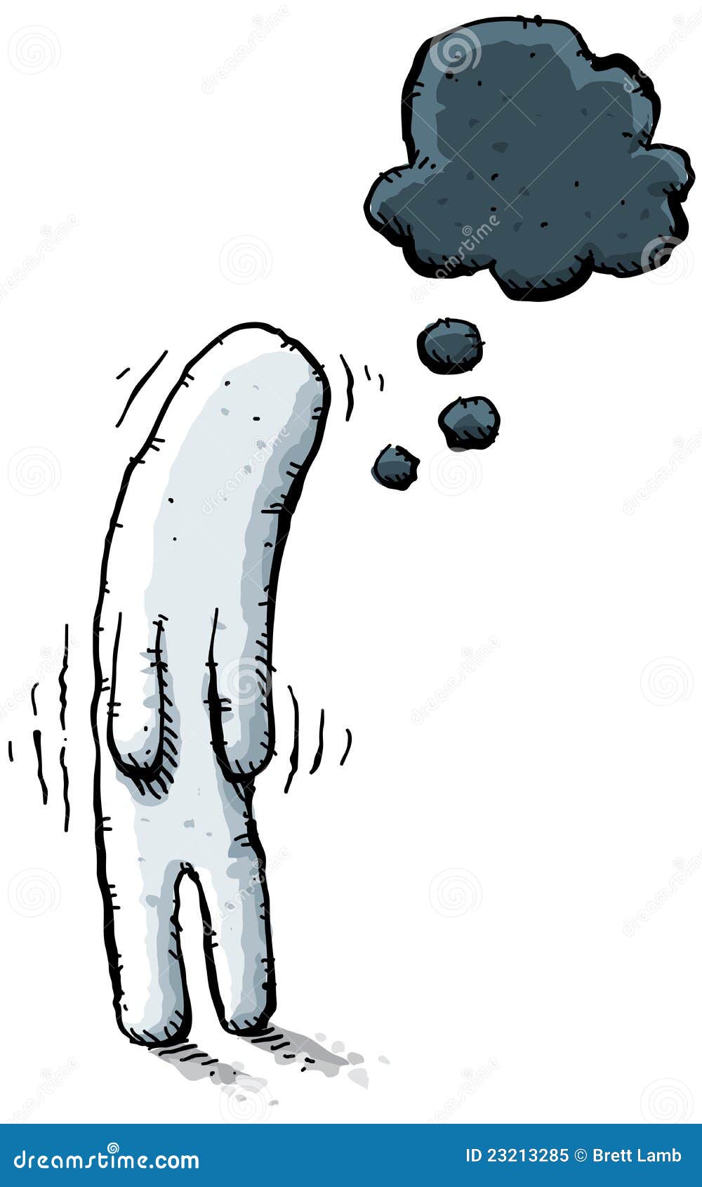 dreams meaning of shaking of illustration. Dismal Illustration stock