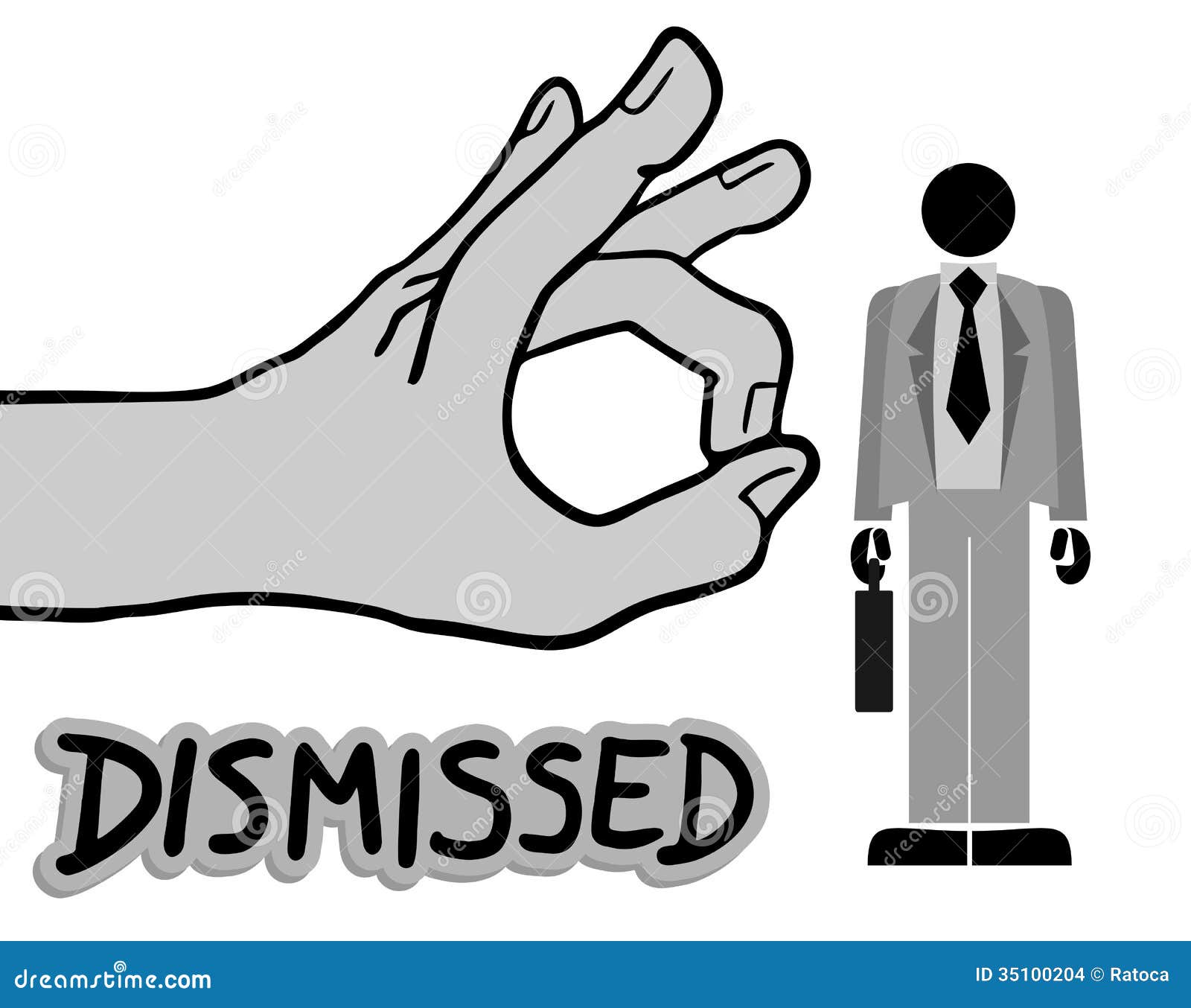 Dismissed Stock Illustrations – 3,134 Dismissed Stock Illustrations,  Vectors & Clipart - Dreamstime