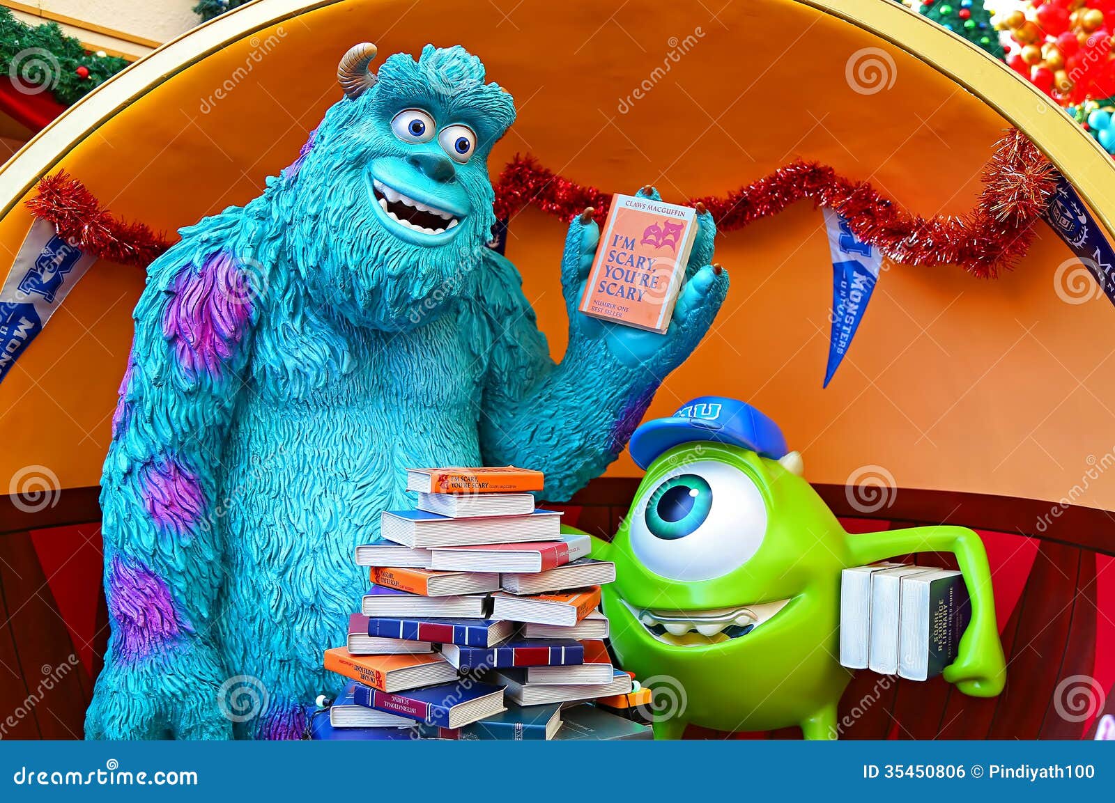 Christmas decorations - Sulley from Monsters Inc., James P.…