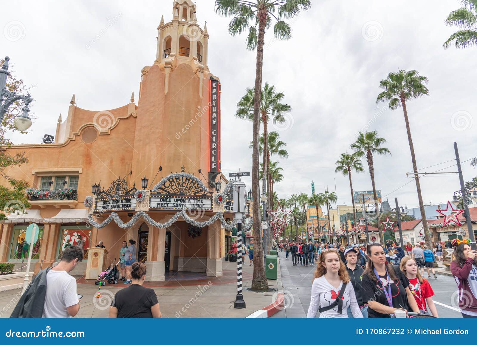 Disney`s Hollywood Studios in Orlando, Florida. Editorial Photography