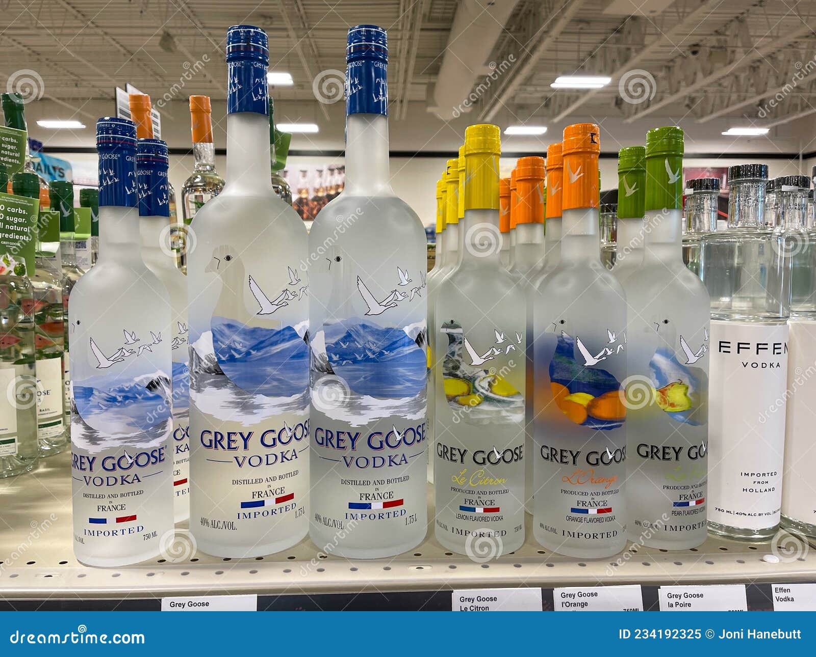 Grey Goose Vodka Lit - Bottle Values