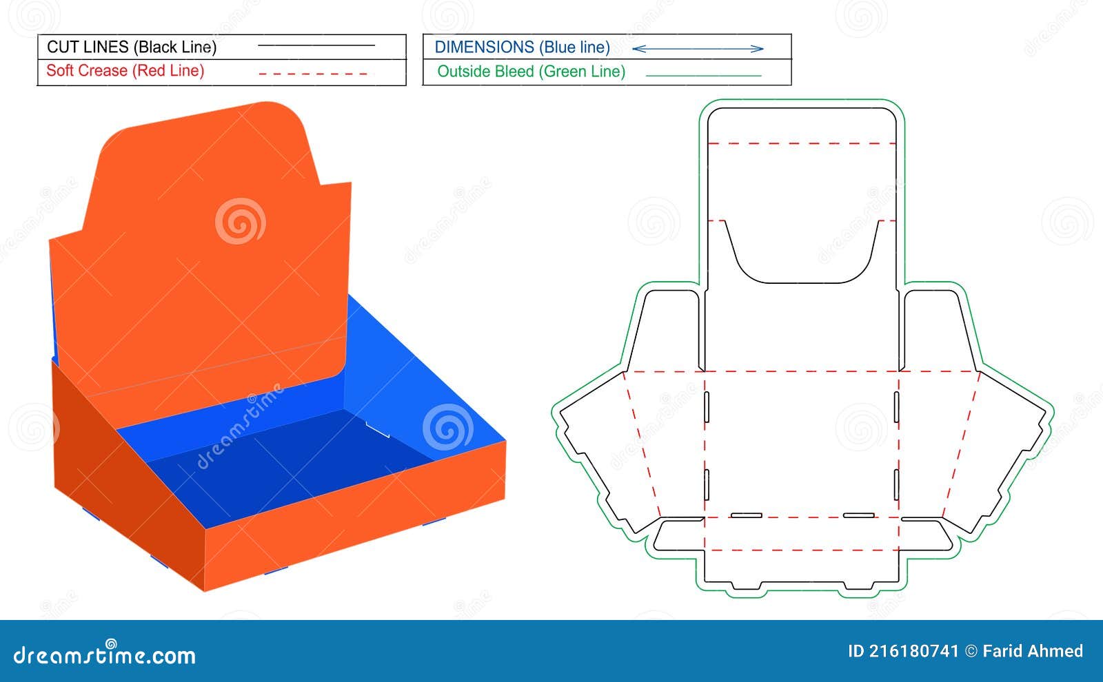 Display Box Template Stock Illustrations – 26,996 Display Box Template ...