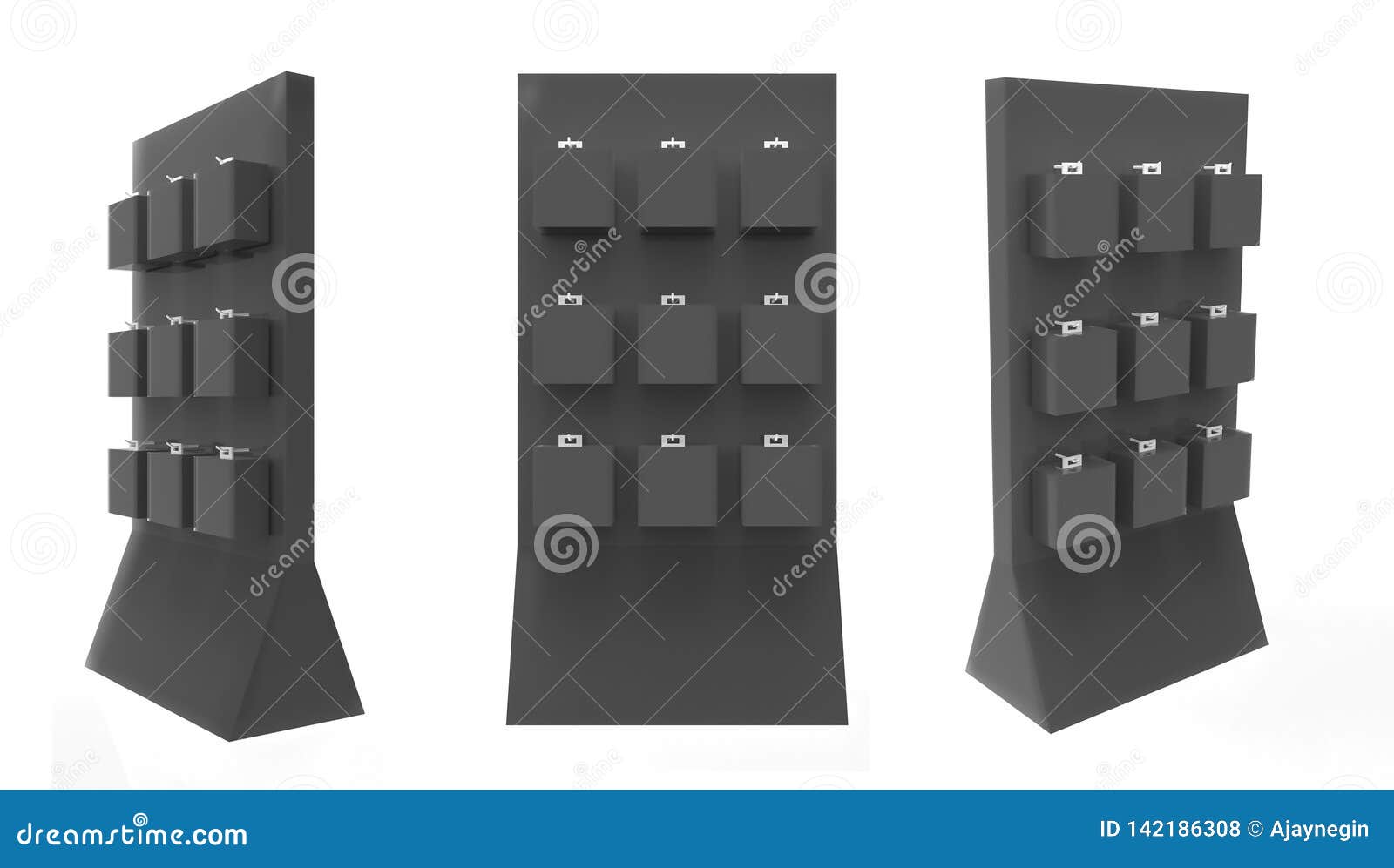 Download Display Stand Stock Illustration Illustration Of Concepts 142186308