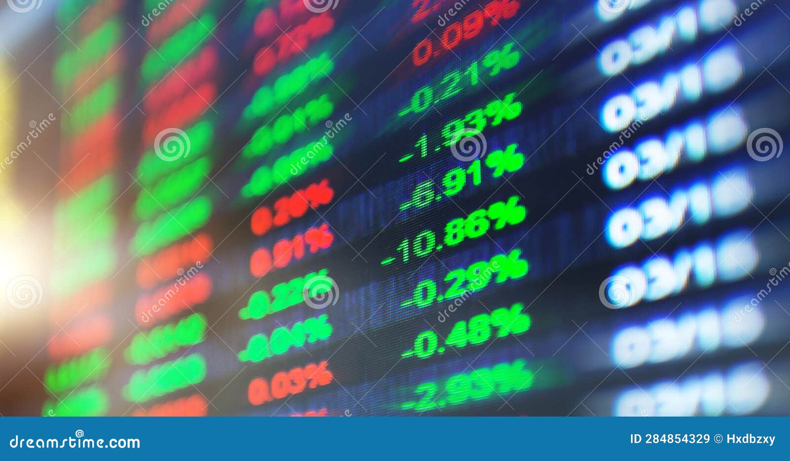 Stock market quotes stock image. Image of graph, market 284854329