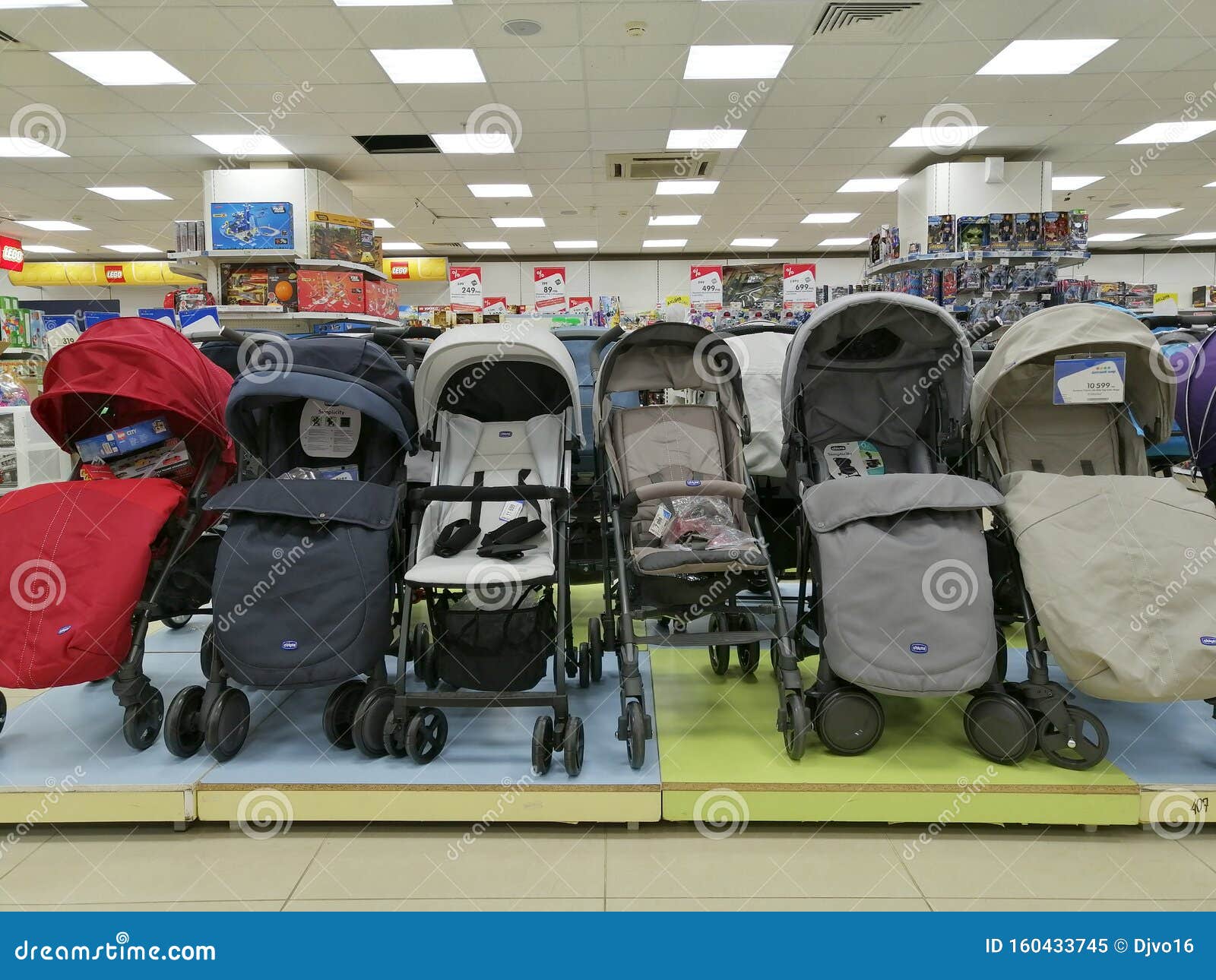 strollers in store