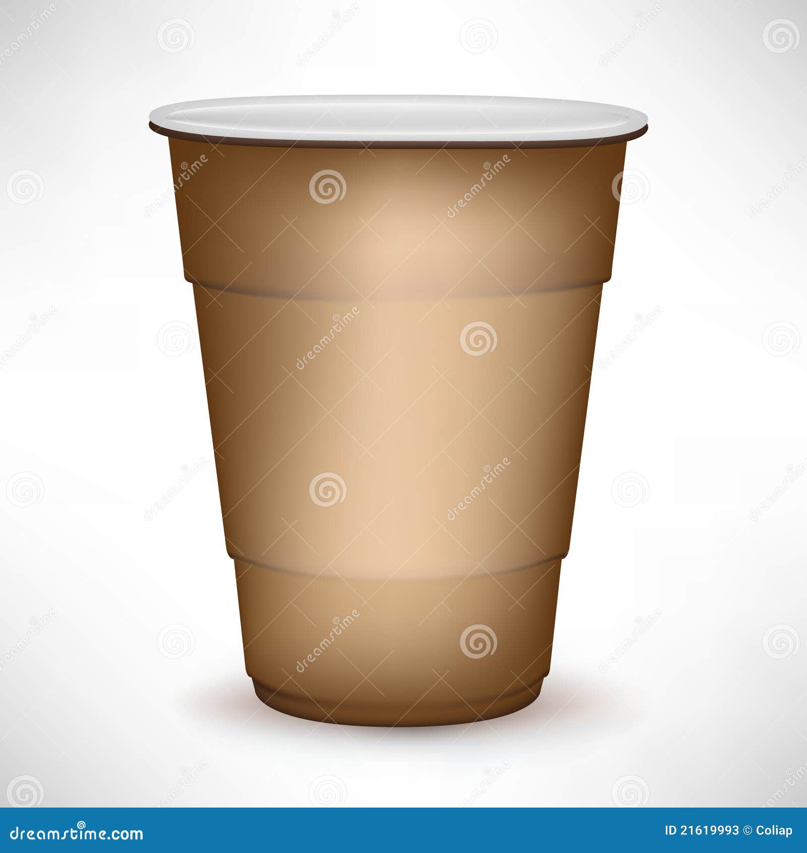 Disposable Coffee Container Stock Vector Illustration of vector