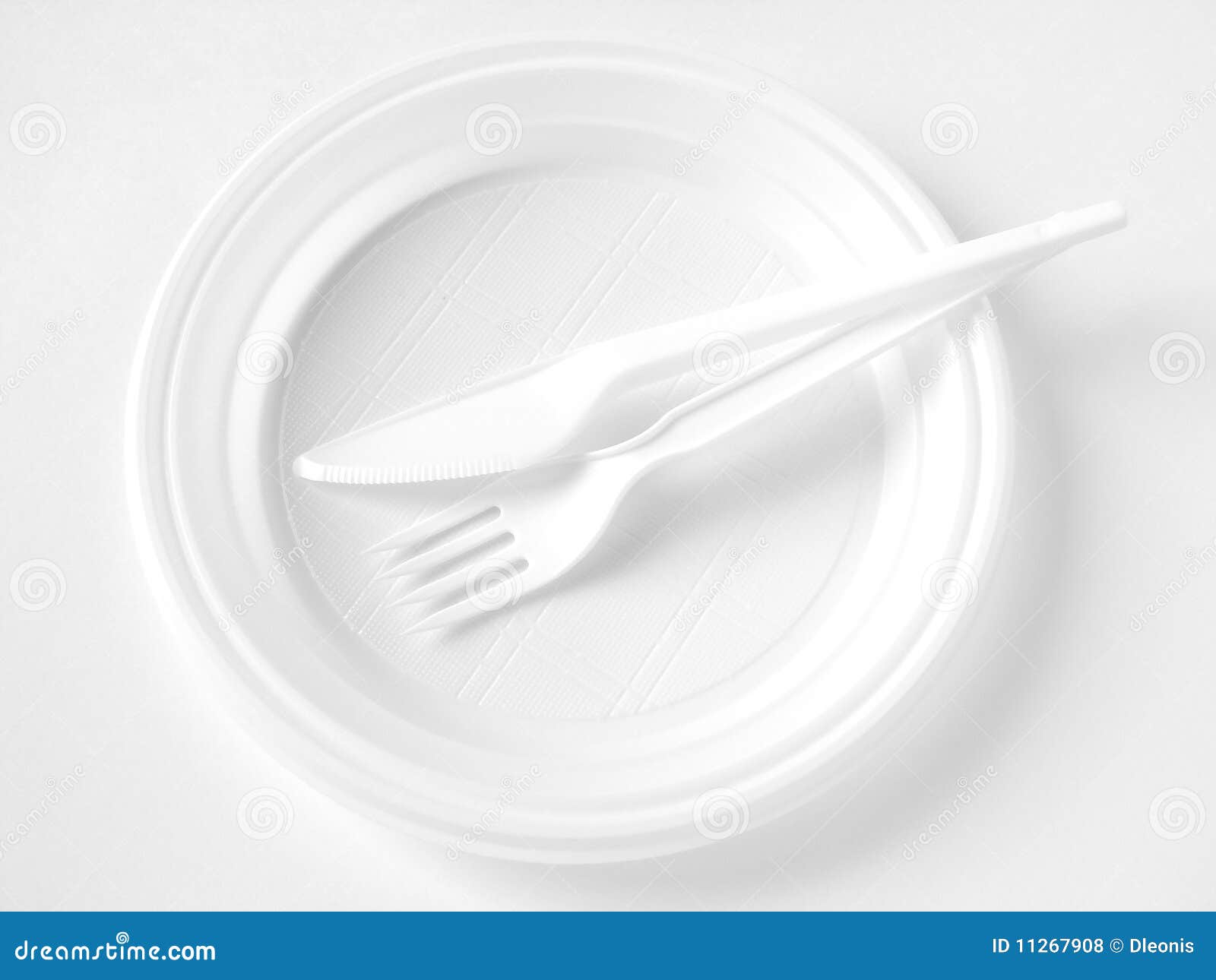 Disposable Dishware RoyaltyFree Stock Photography