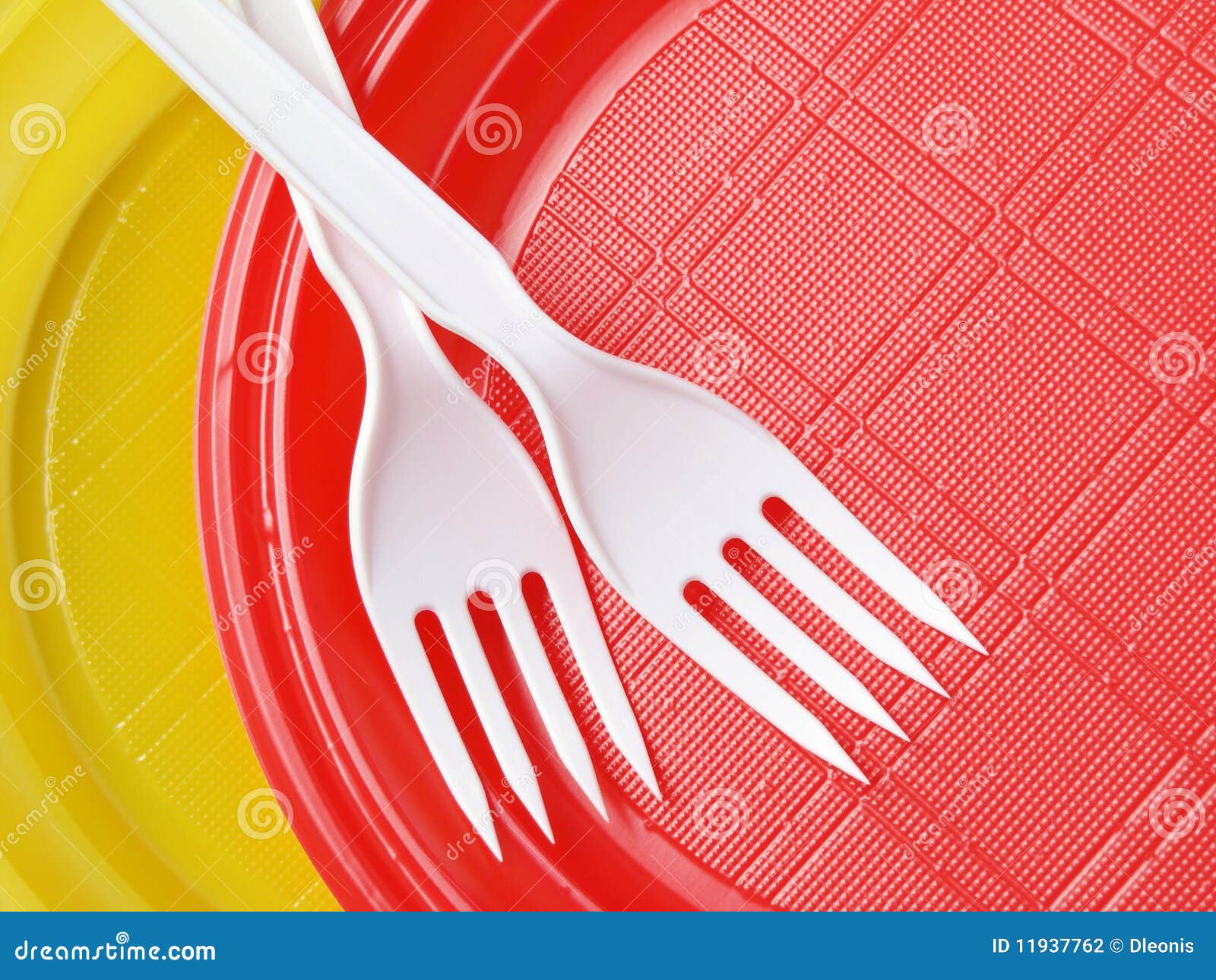 Disposable dishware stock photo. Image of colorful, glasses 11937762