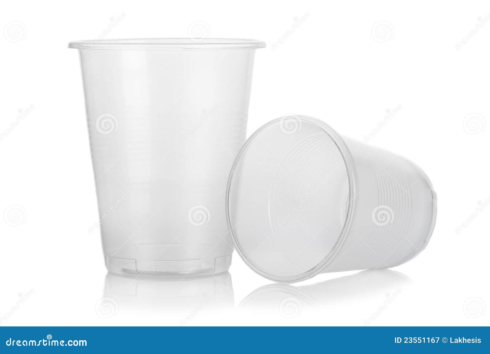 Disposable plastic glasses stock image. Image of object 23551167