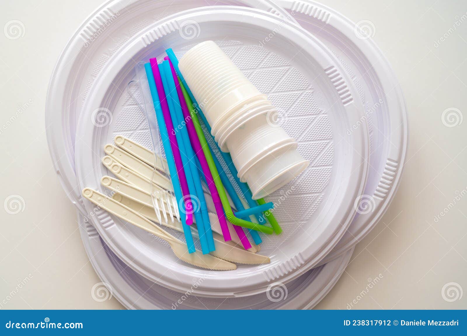 Disposable Plastic Items. Recycling and Ban on the Sale of Singleuse