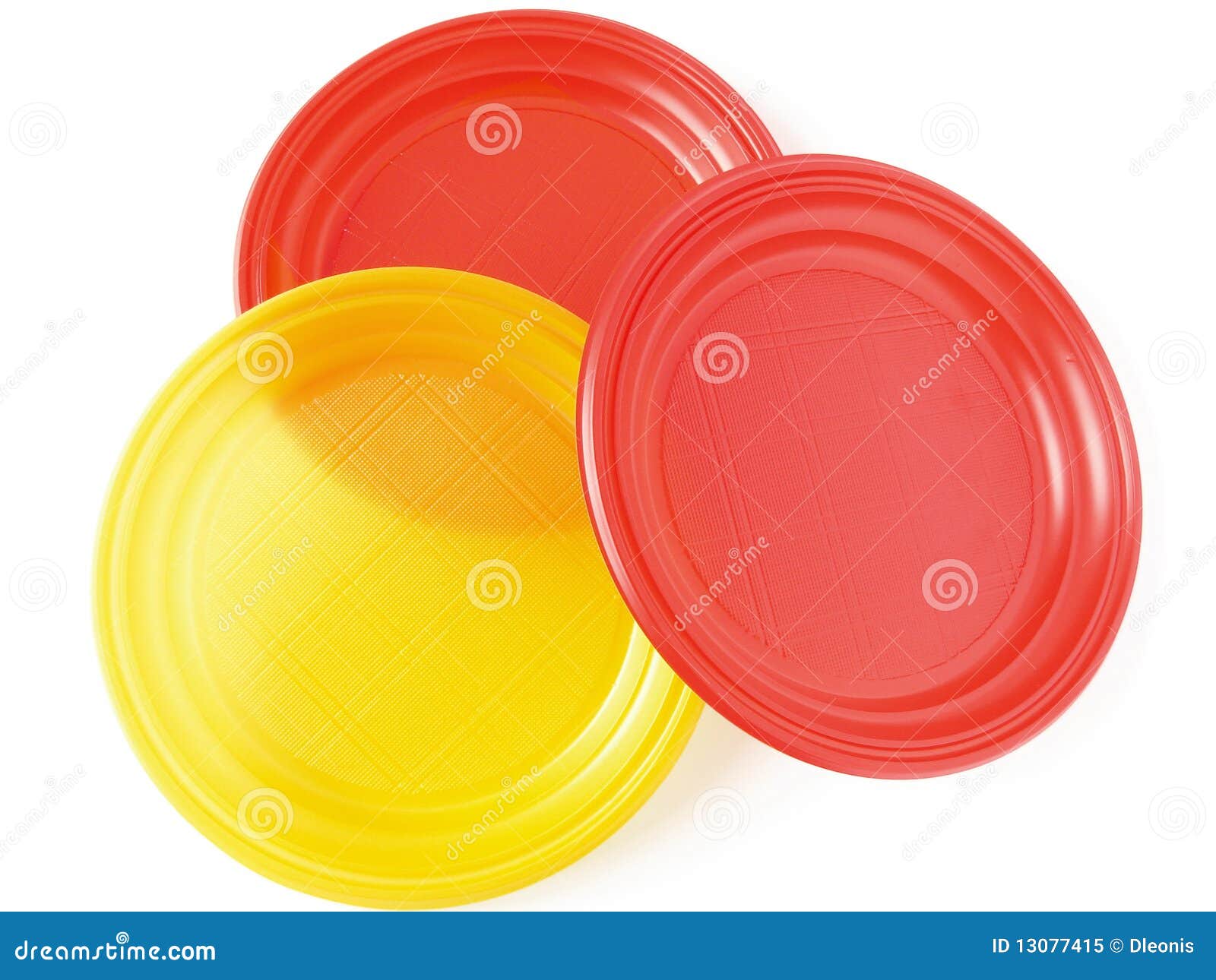 Disposable plates stock image. Image of colorful, color 13077415