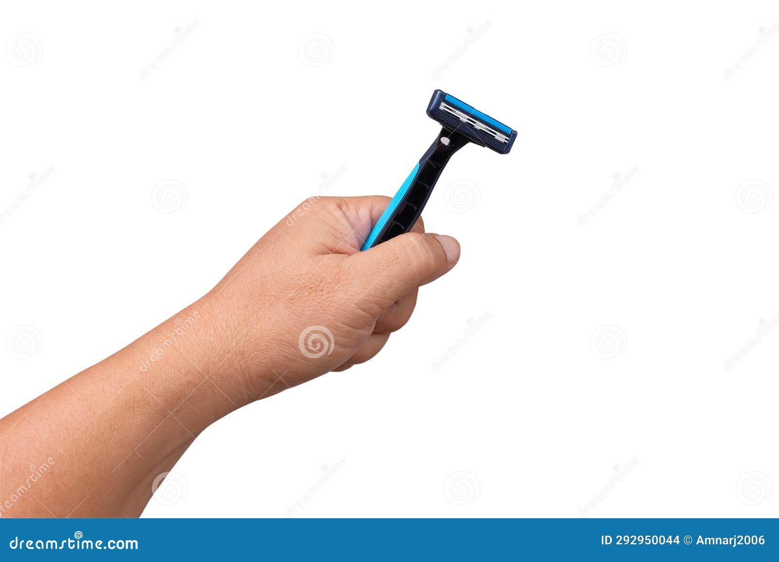 Disposable Shaving Razor in Hand. Stock Photo Image of shaver