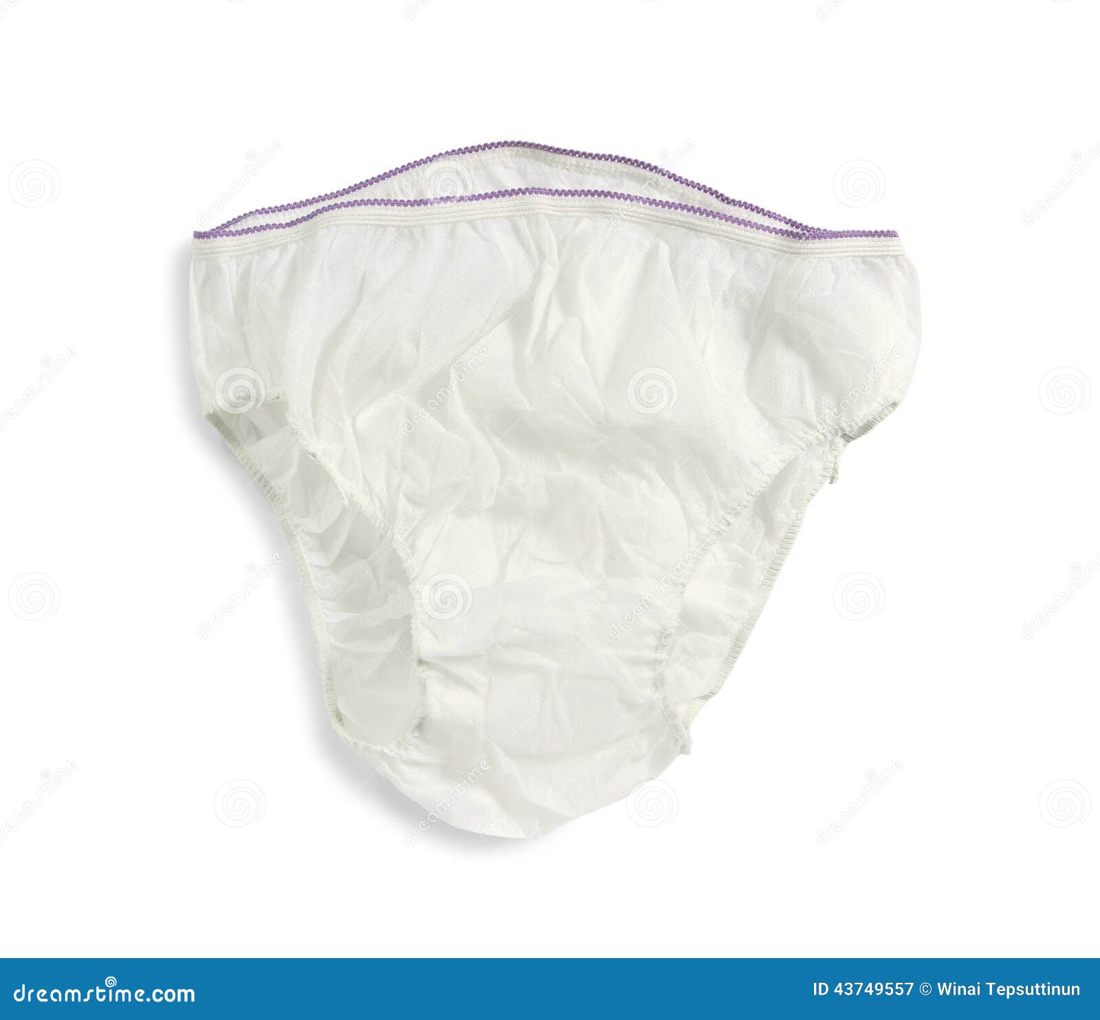 Disposable underwear stock image. Image of object, underwear