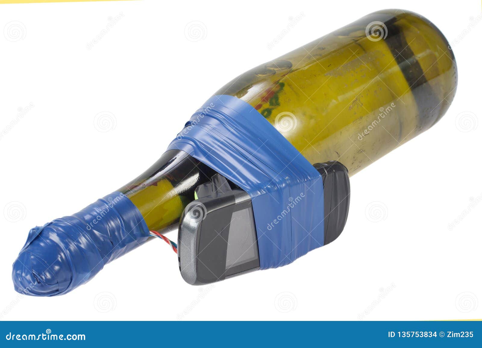 Dispositivo Explosivo Improvisado Com Cocktai De Molotov Foto de Stock -  Imagem de incêndio, gasolina: 135753834, image size:1600x1157