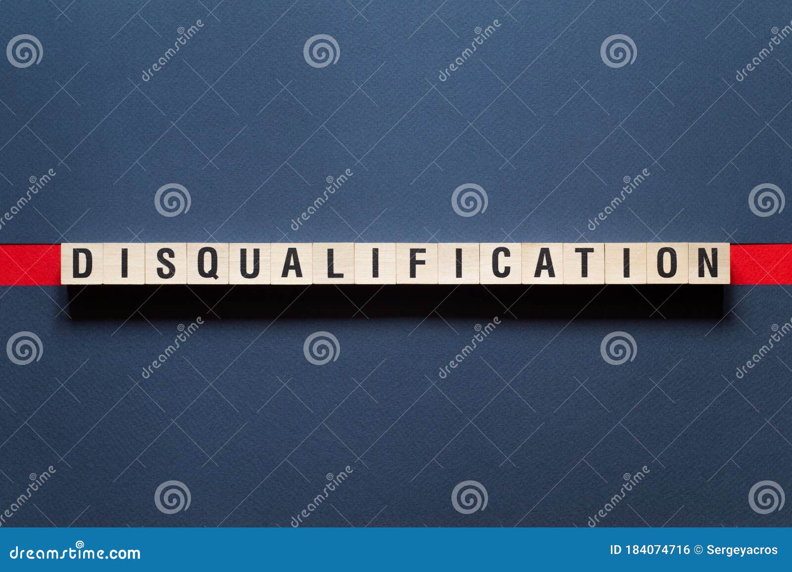 Disqualification Word Concept On Cubes Stock Photo Image Of disqualification-word-concept-on-cubes-stock-photo-image-of