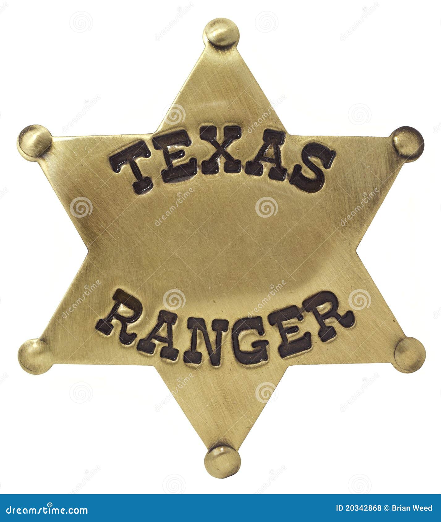 Distintivo Da Sceriffo In Ottone Lone Star A Cinque Punte, Fibbia Per - Foto 6