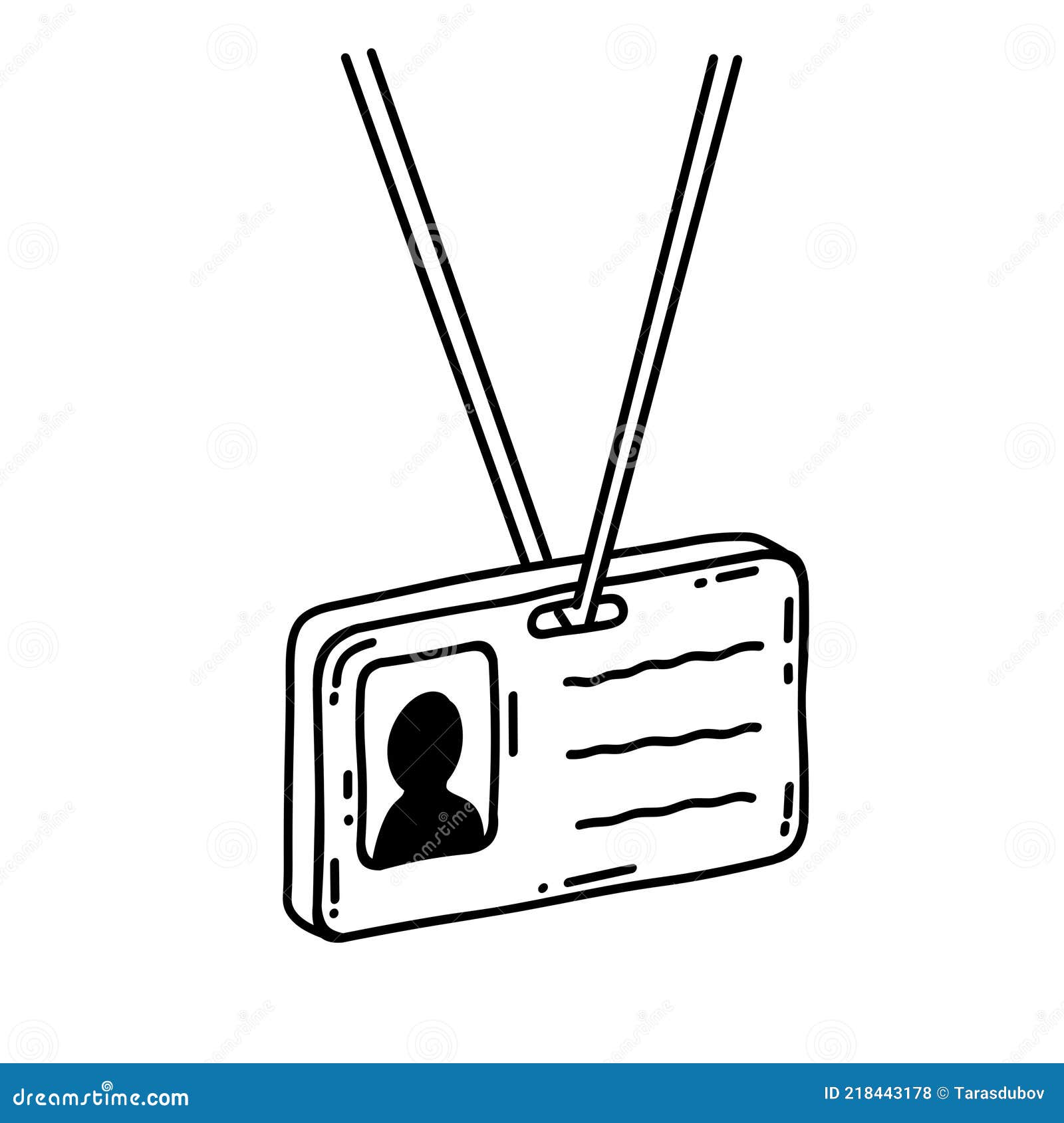 Distintivo Y Tarjeta De Identificación. Identidad Del Reportero Y Del Empleado. Ilustración del Vector - Ilustración de empleado, garabato: 218443178 Distintivo Y Tarjeta De Identificación. Identidad Del Reportero Y Del Empleado. Ilustración del Vector - Ilustración de empleado, garabato: 218443178