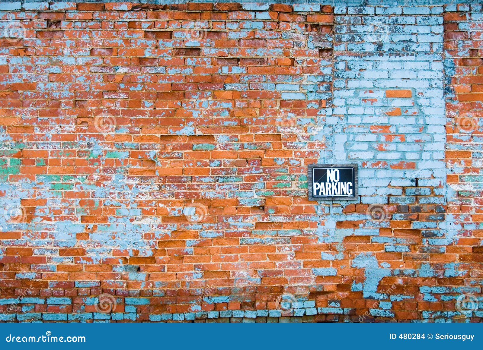 Distressed brick wall stock photo. Image of block, weathered 480284