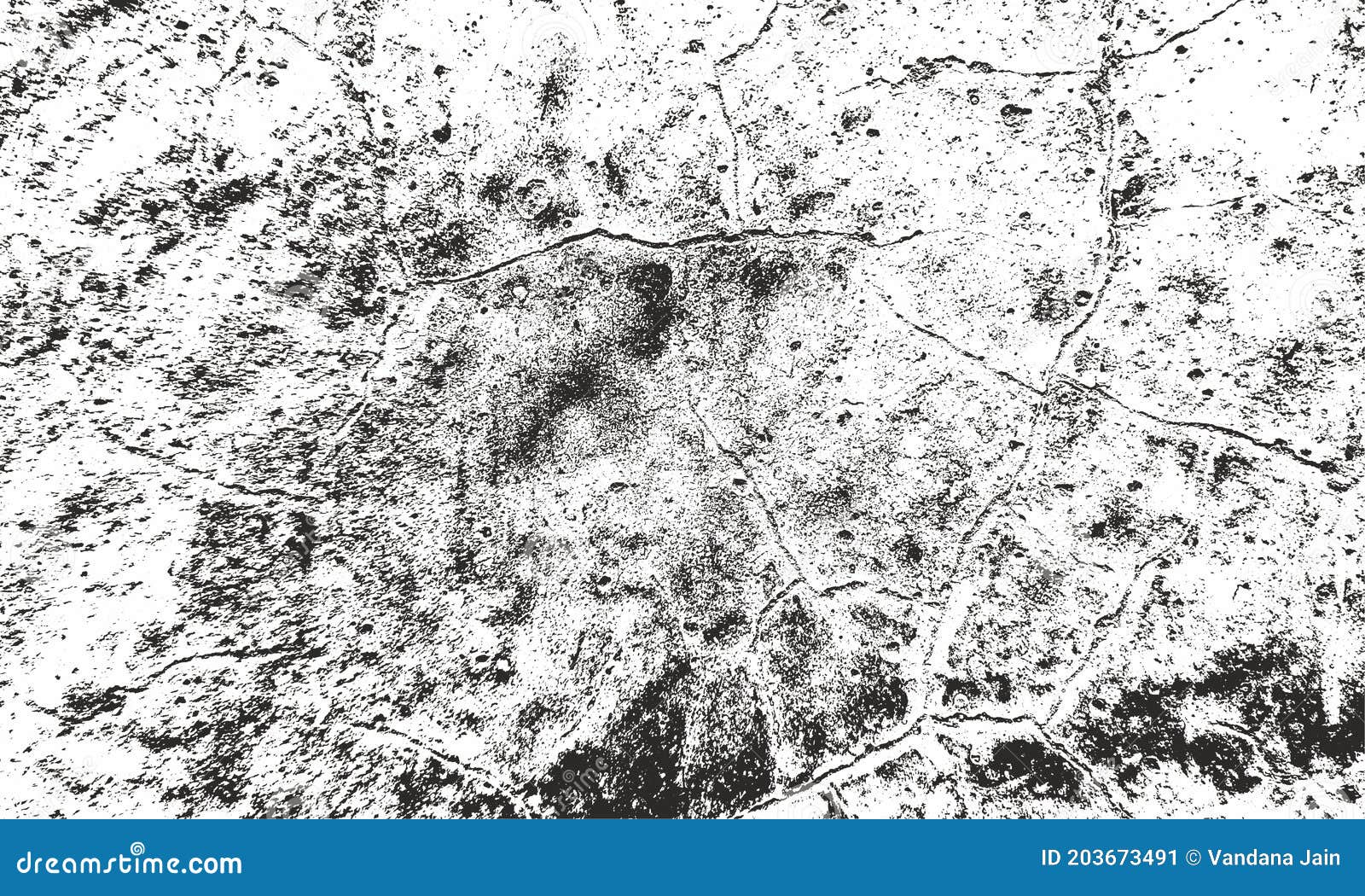 distressed halftone grunge black and white  texture -texture of concrete floor background for creation abstract.