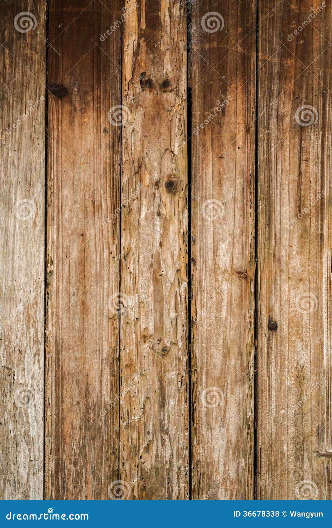 distressed old wood plank boards background